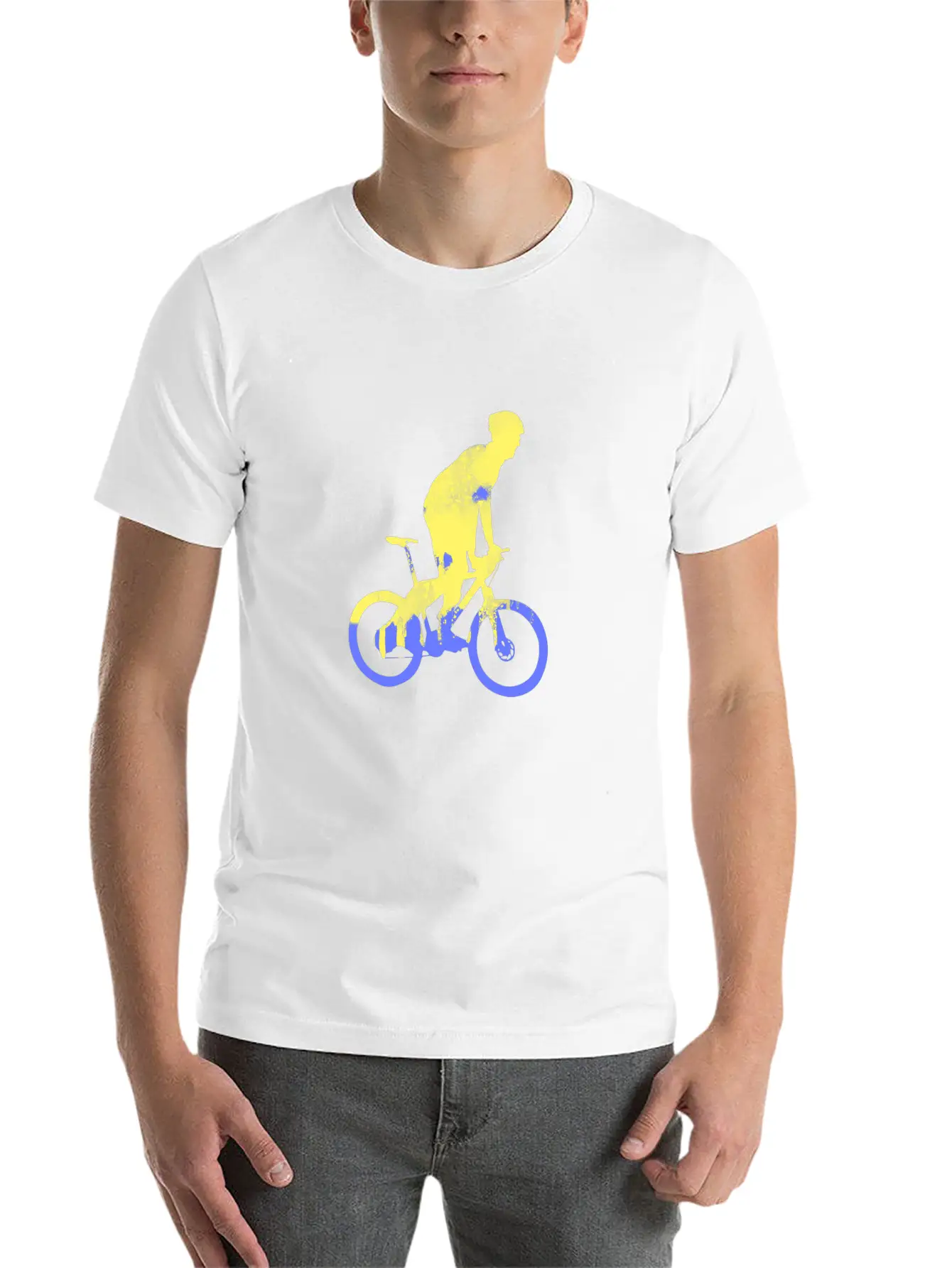 Bicyclist Biker Gift Ideas Stylish Everyday T-Shirt – Unisex Basic Cotton Tee