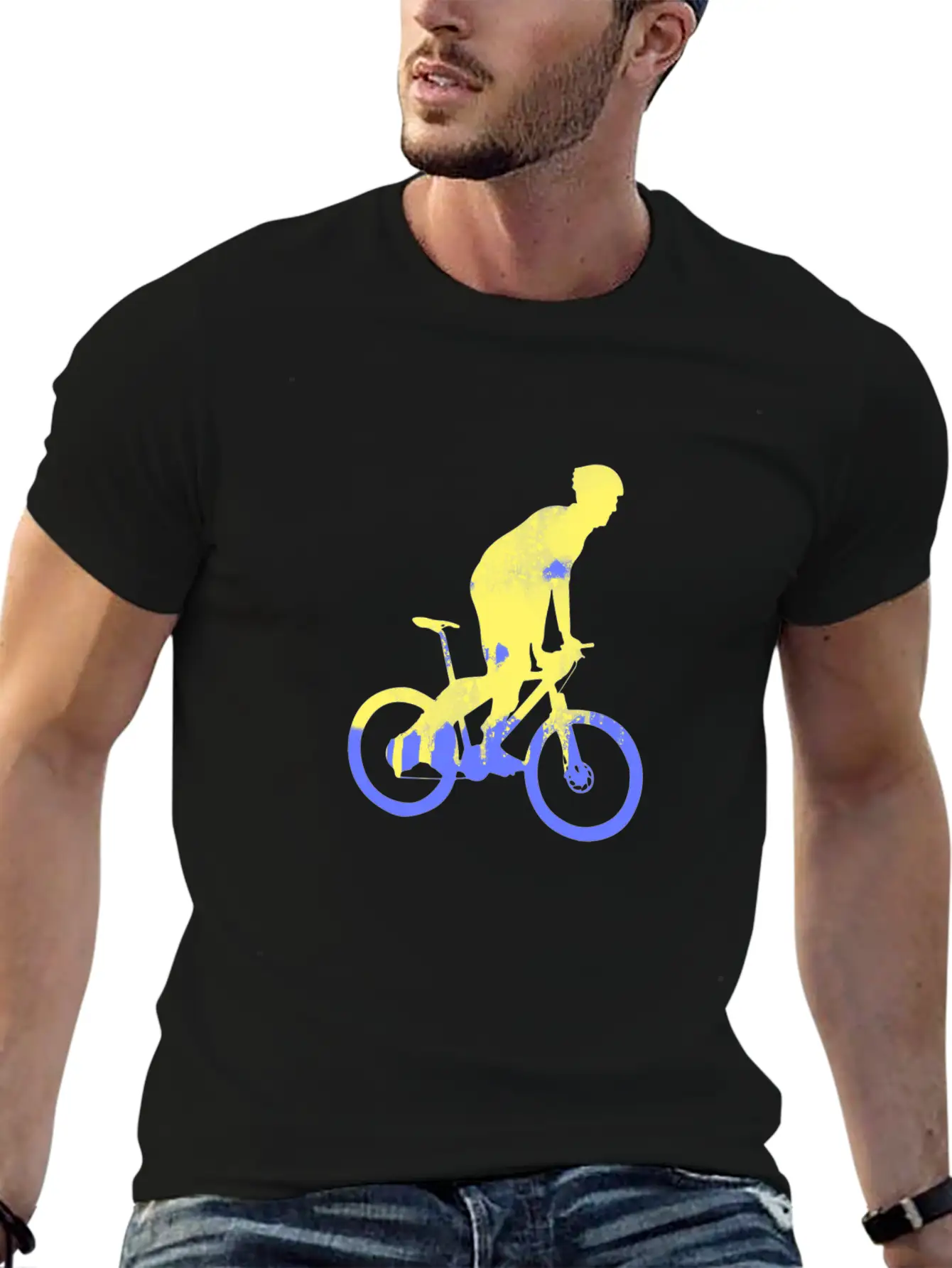 Bicyclist Biker Gift Ideas Stylish Everyday T-Shirt – Unisex Basic Cotton Tee