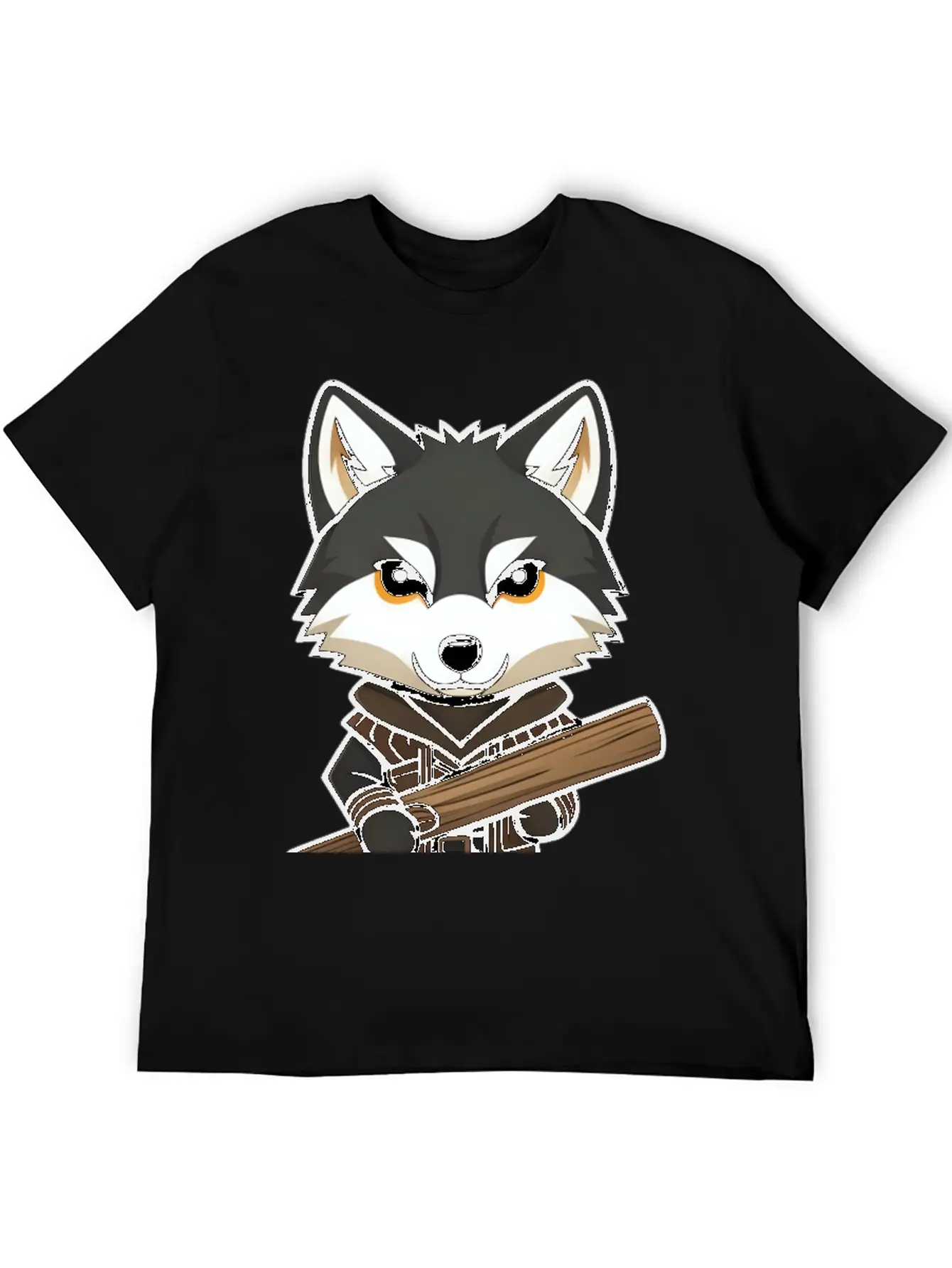 Big Bad Wolf Stylish Everyday T-Shirt – Unisex Basic Cotton Tee