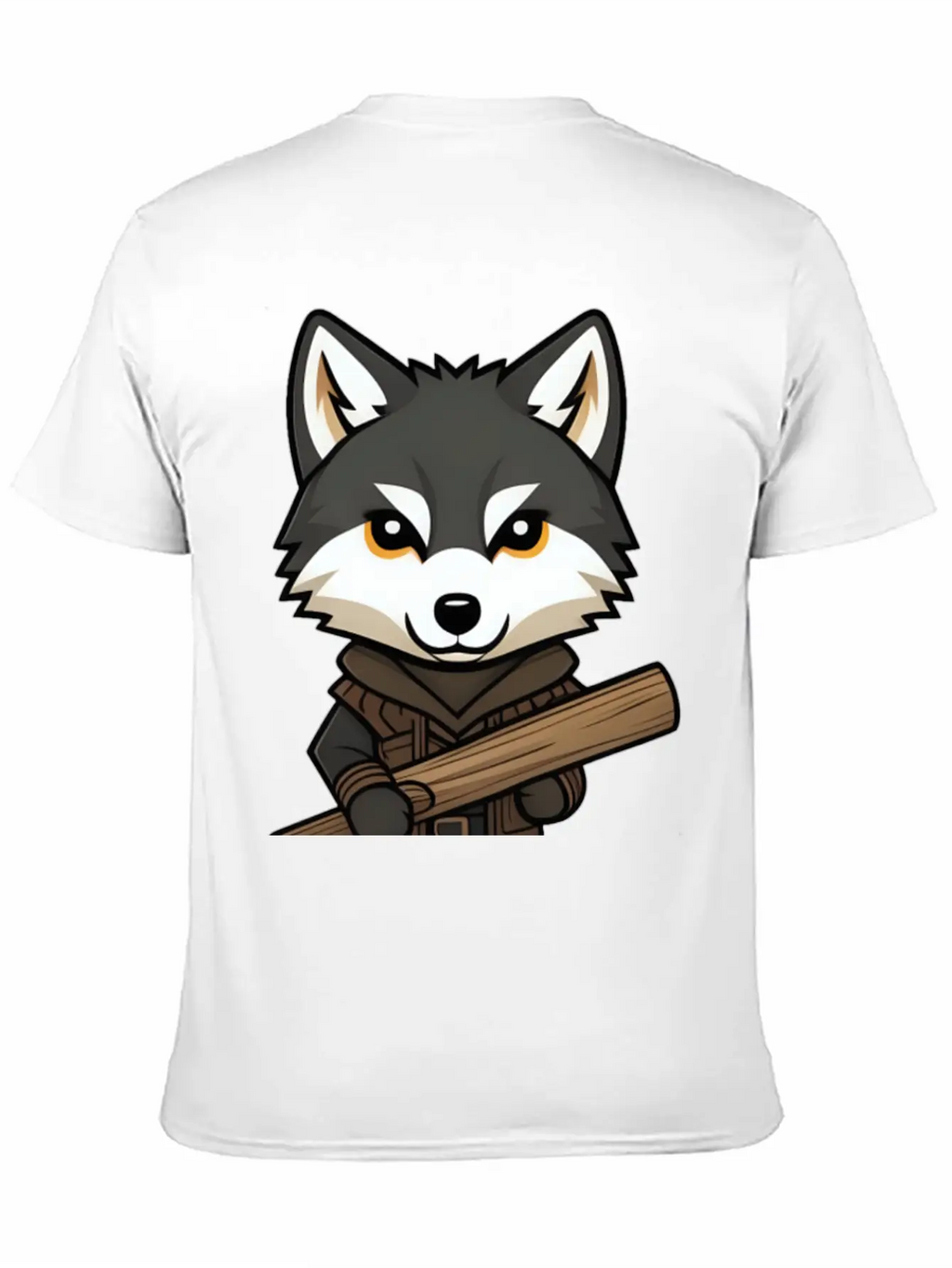 Big Bad Wolf Stylish Everyday T-Shirt – Unisex Basic Cotton Tee