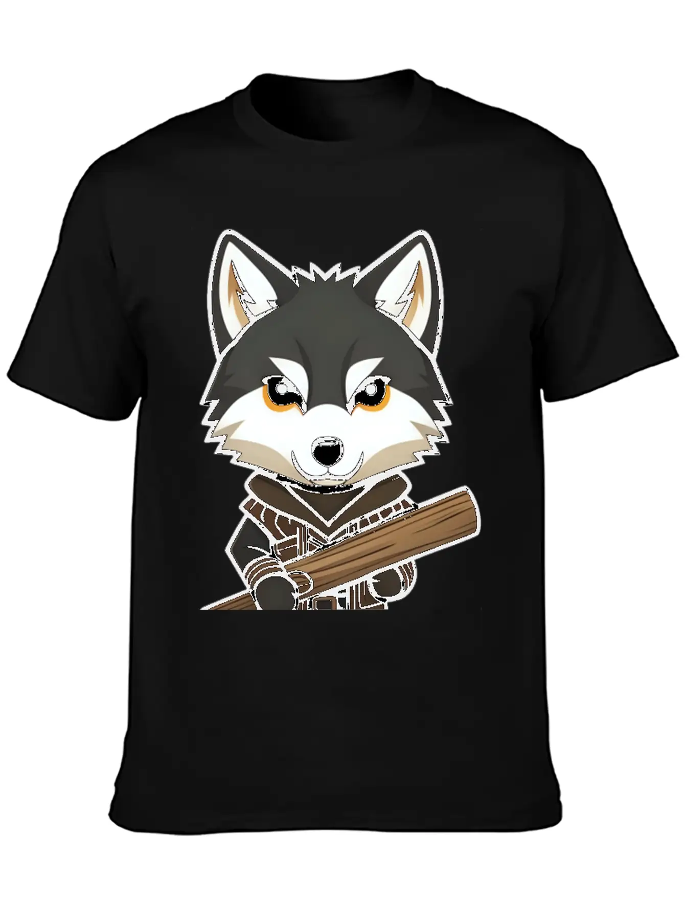 Big Bad Wolf Stylish Everyday T-Shirt – Unisex Basic Cotton Tee