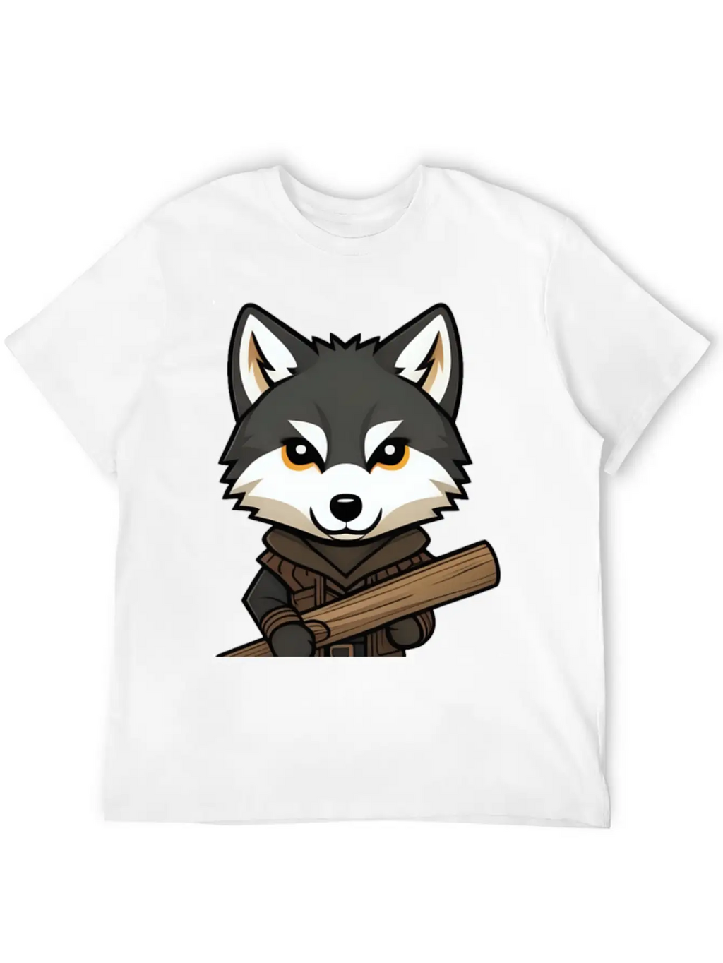 Big Bad Wolf Stylish Everyday T-Shirt – Unisex Basic Cotton Tee