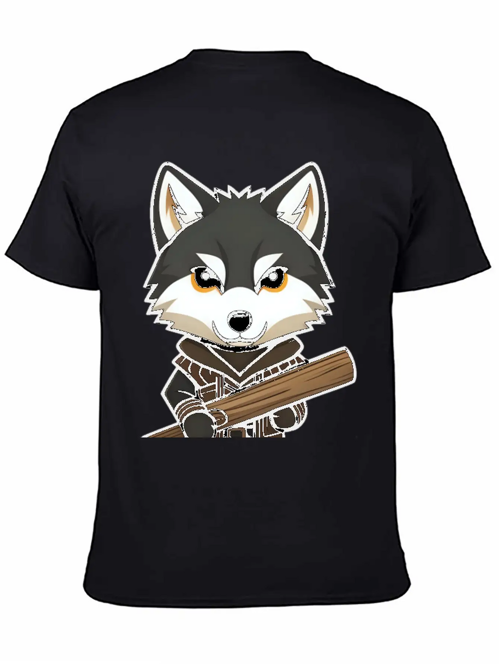 Big Bad Wolf Stylish Everyday T-Shirt – Unisex Basic Cotton Tee