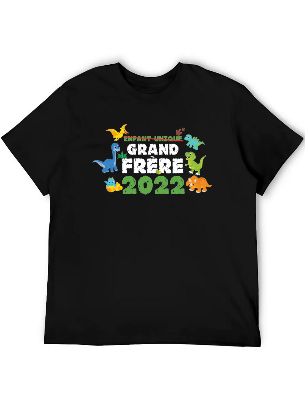 Big Brother Dino Dinosaur Big Brother 2022 Stylish Everyday T-Shirt – Unisex Basic Cotton Tee