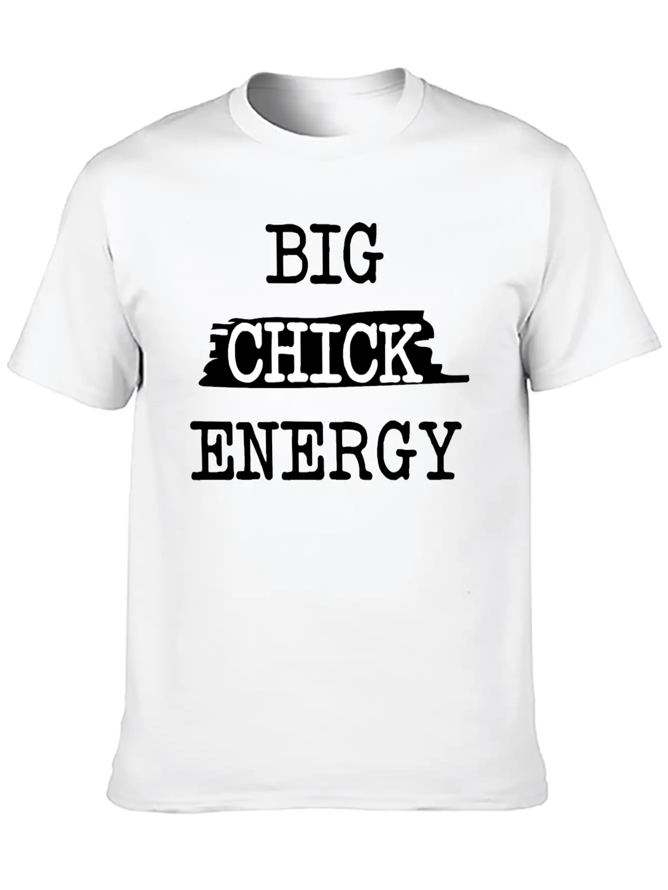 Big Chick Energy Essential Cotton Tee For Daily Outfits – Unisex Style