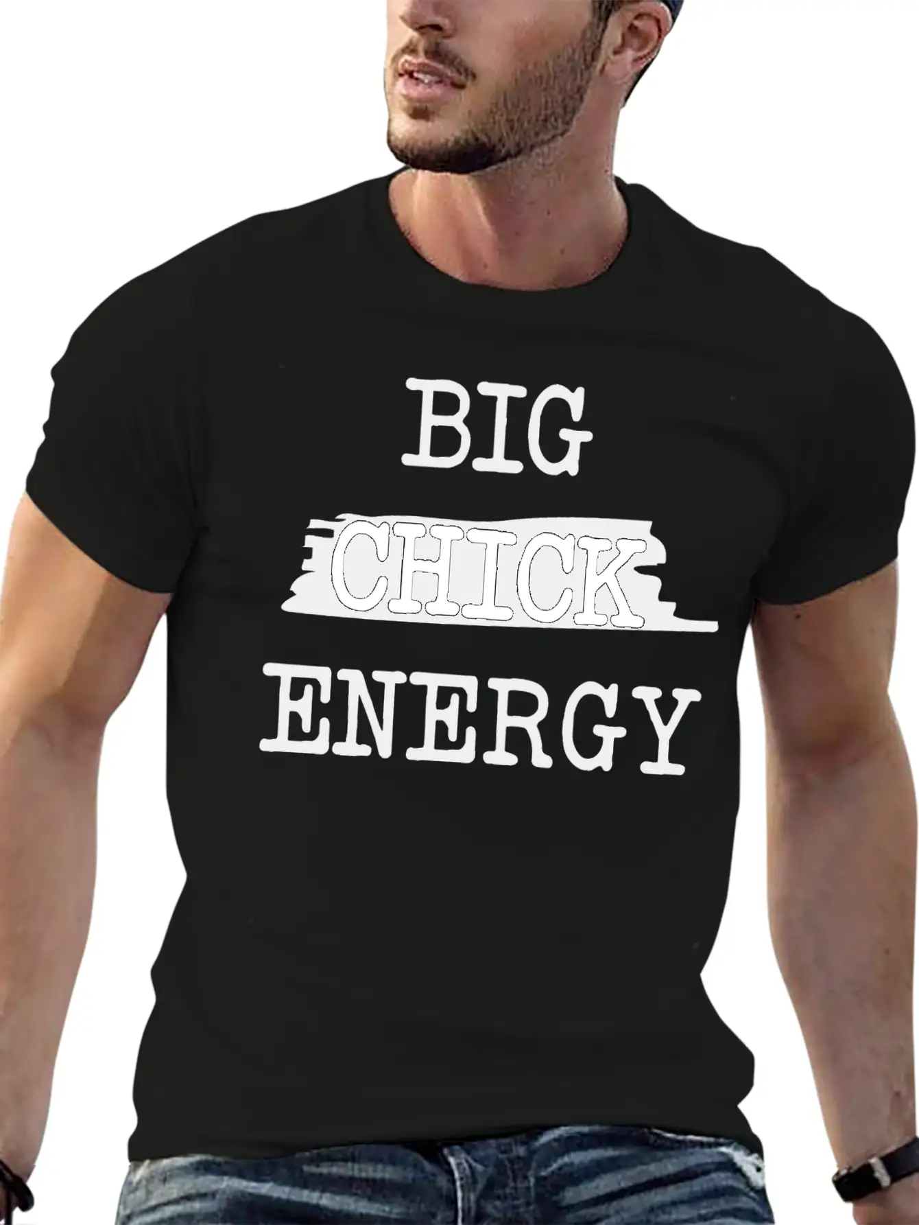 Big Chick Energy Essential Cotton Tee For Daily Outfits – Unisex Style