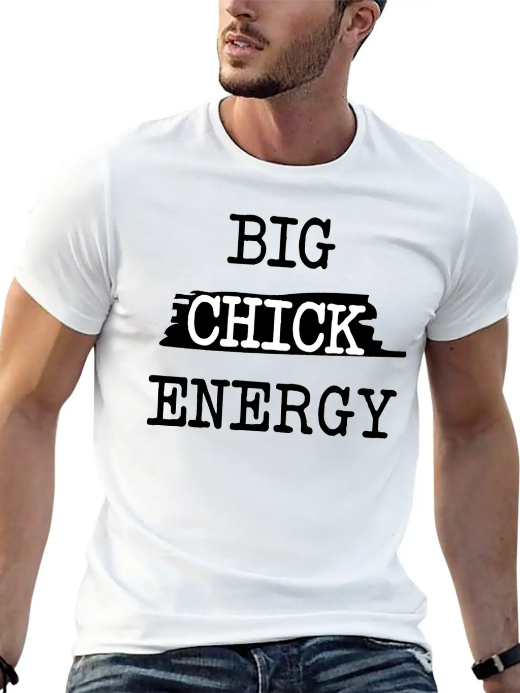 Big Chick Energy Essential Cotton Tee For Daily Outfits – Unisex Style