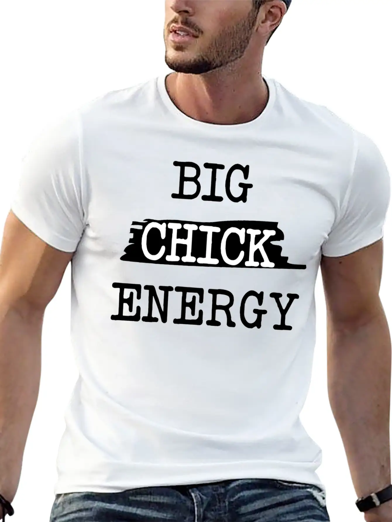 Big Chick Energy Essential Cotton Tee For Daily Outfits – Unisex Style