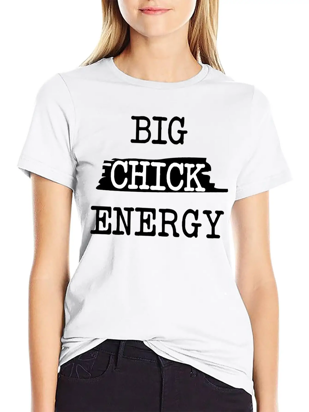 Big Chick Energy Essential Cotton Tee For Daily Outfits – Unisex Style