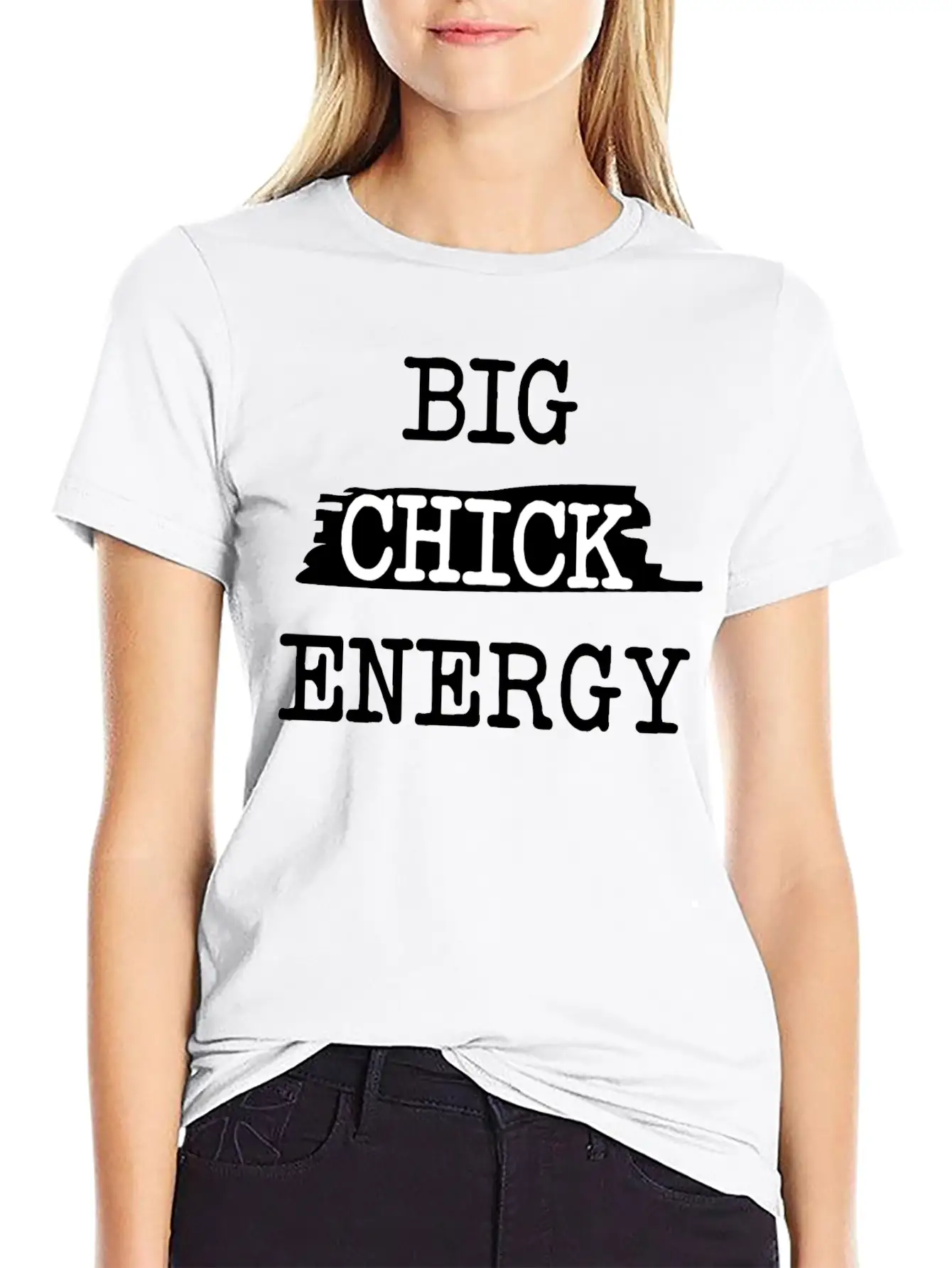 Big Chick Energy Essential Cotton Tee For Daily Outfits – Unisex Style