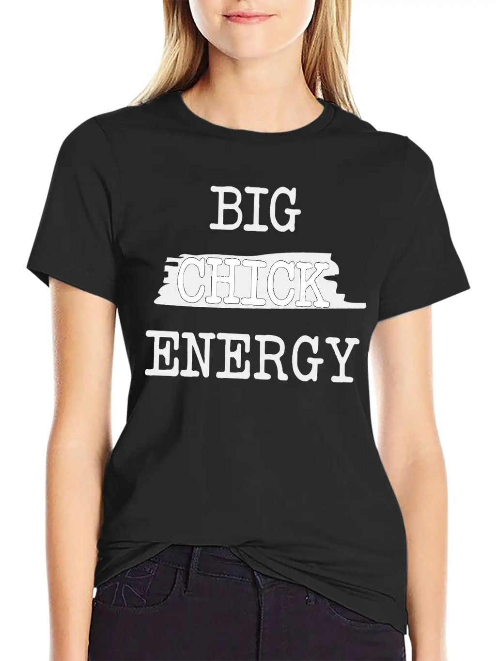 Big Chick Energy Essential Cotton Tee For Daily Outfits – Unisex Style