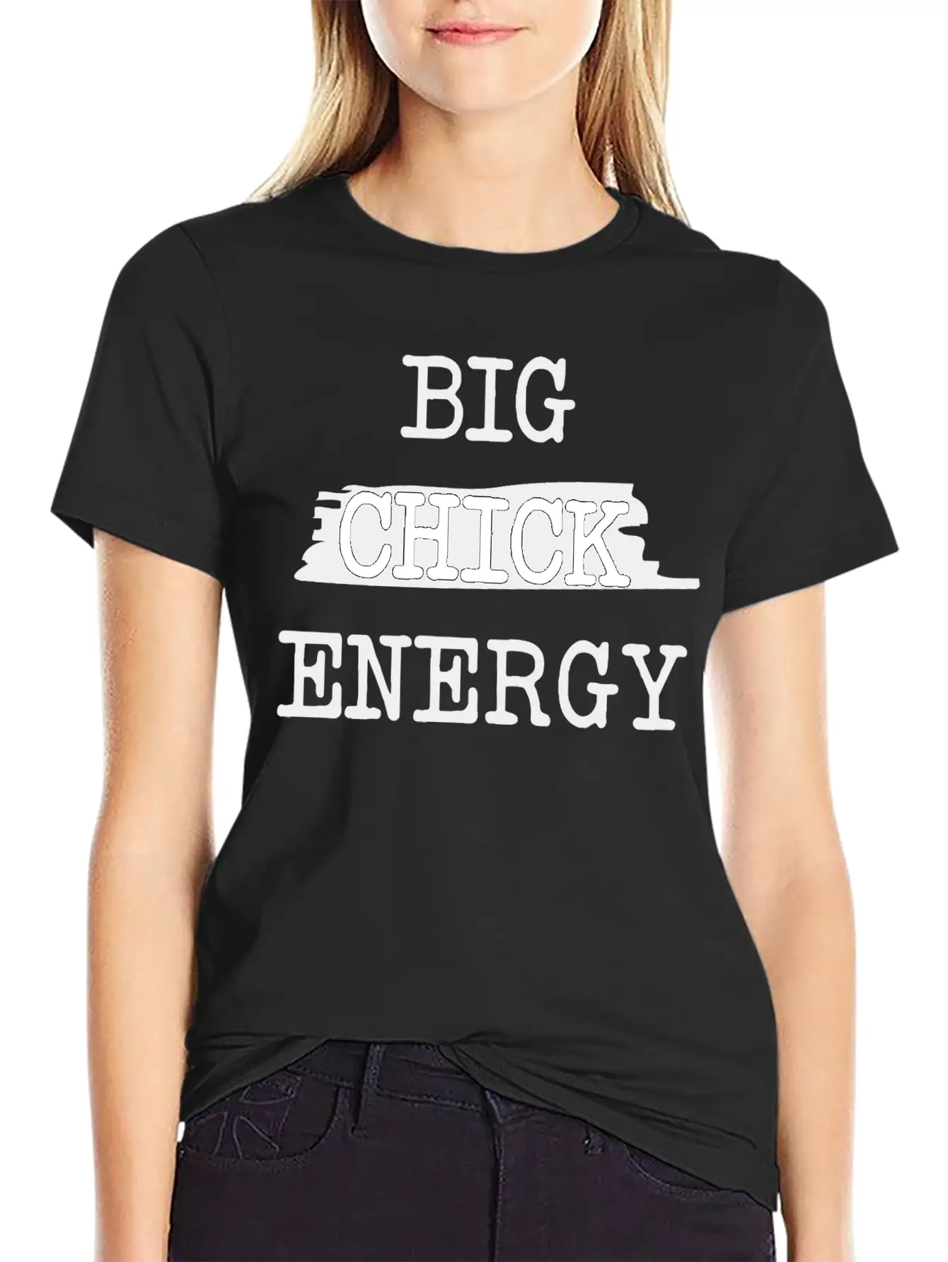 Big Chick Energy Essential Cotton Tee For Daily Outfits – Unisex Style