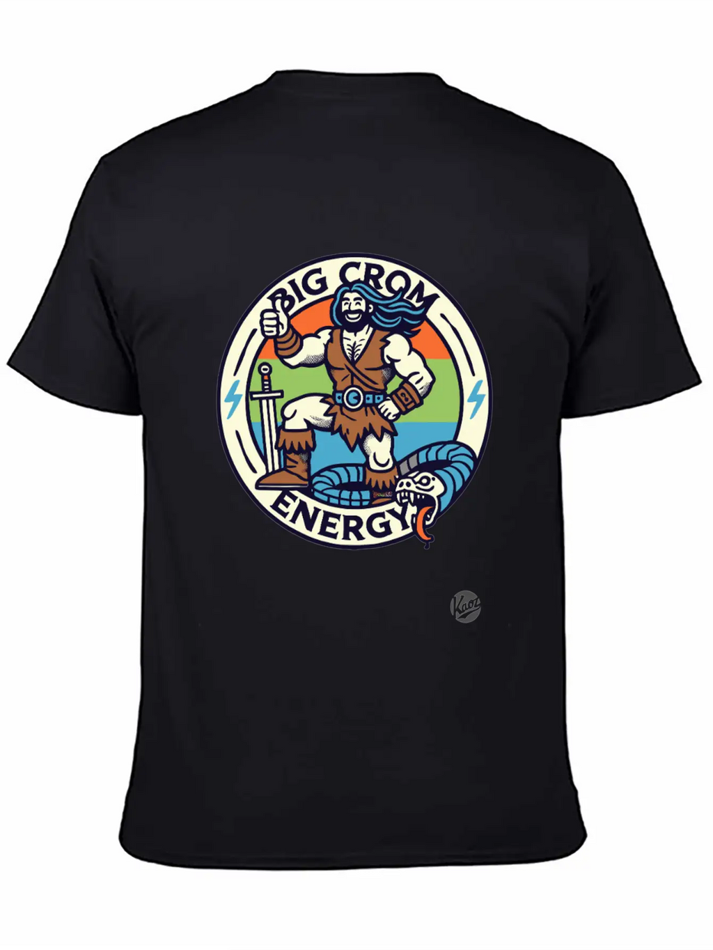 Big Crom Energy – Barbarian Thumbs Up Classic Cotton Tee – Unisex Comfort For Any Season