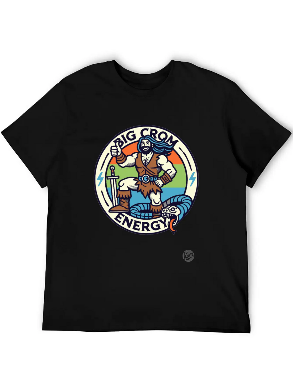 Big Crom Energy – Barbarian Thumbs Up Classic Cotton Tee – Unisex Comfort For Any Season