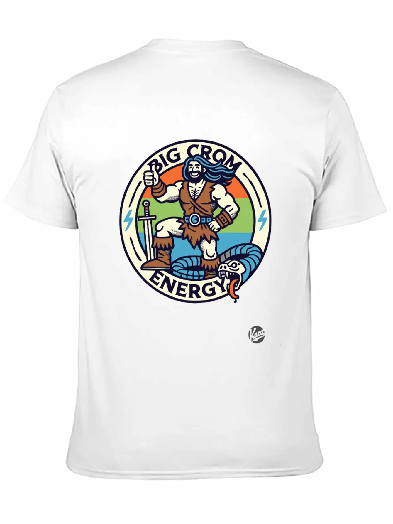 Big Crom Energy – Barbarian Thumbs Up Classic Cotton Tee – Unisex Comfort For Any Season