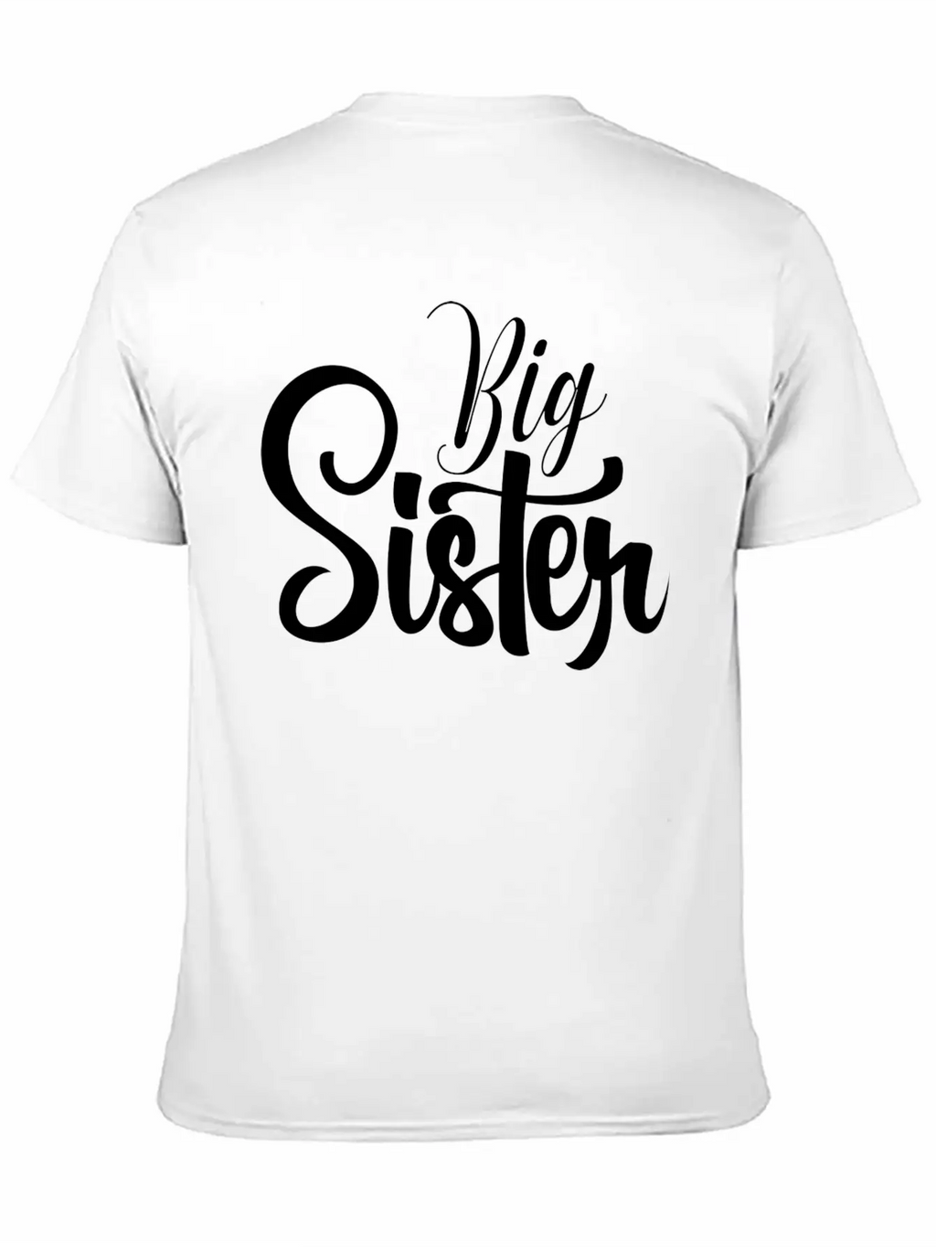 Big Sister Heart Arrow Love Stylish Everyday T-Shirt – Unisex Basic Cotton Tee