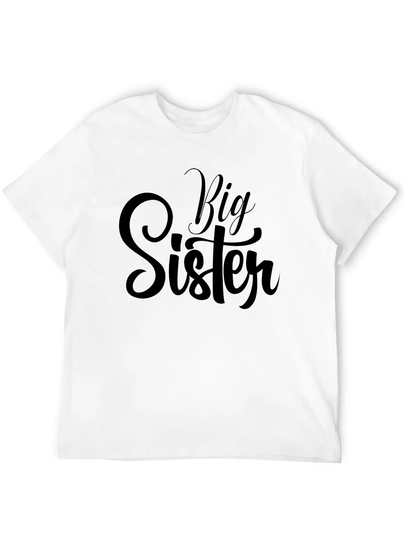 Big Sister Heart Arrow Love Stylish Everyday T-Shirt – Unisex Basic Cotton Tee