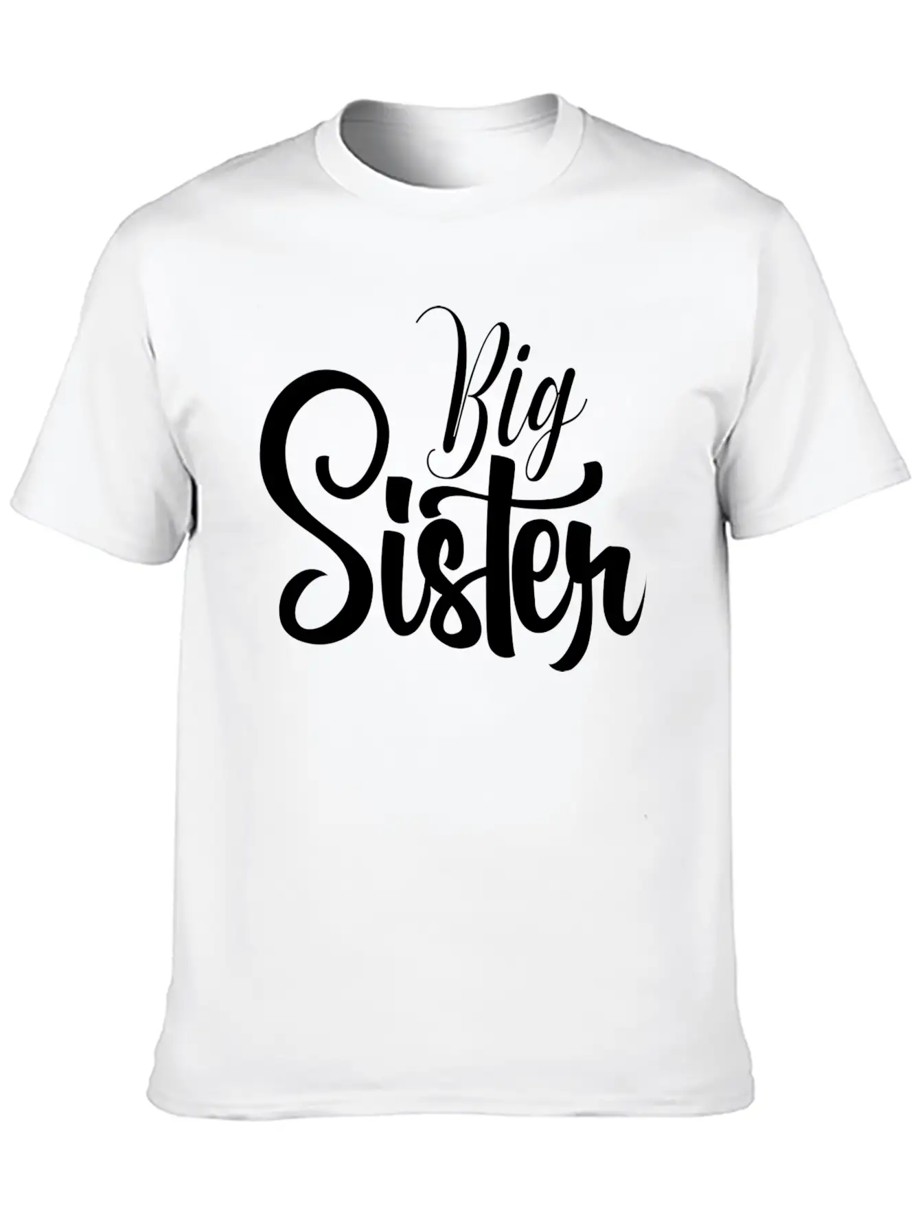 Big Sister Heart Arrow Love Stylish Everyday T-Shirt – Unisex Basic Cotton Tee