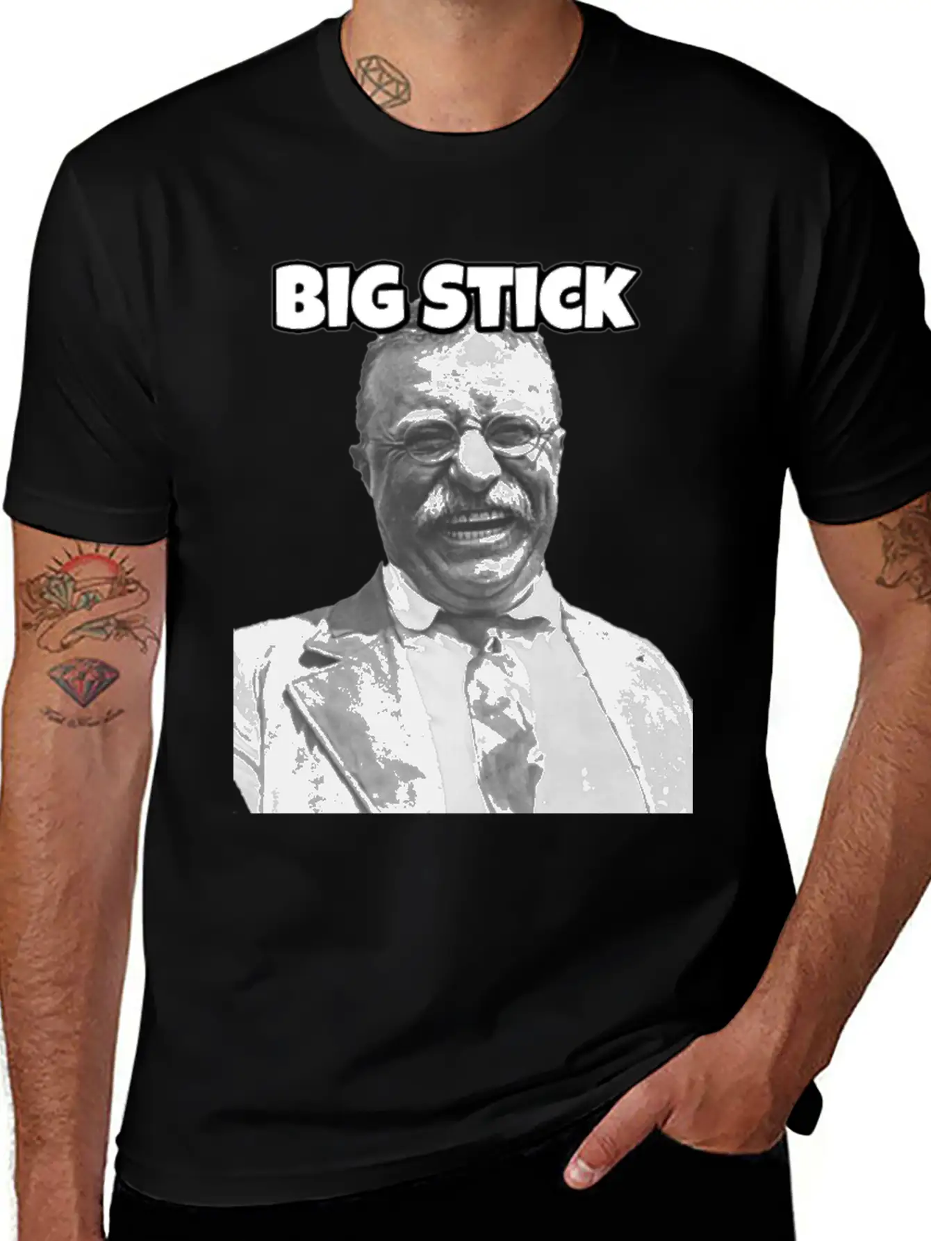 Big Stick Energy Essential Cotton Tee For Daily Outfits – Unisex Style
