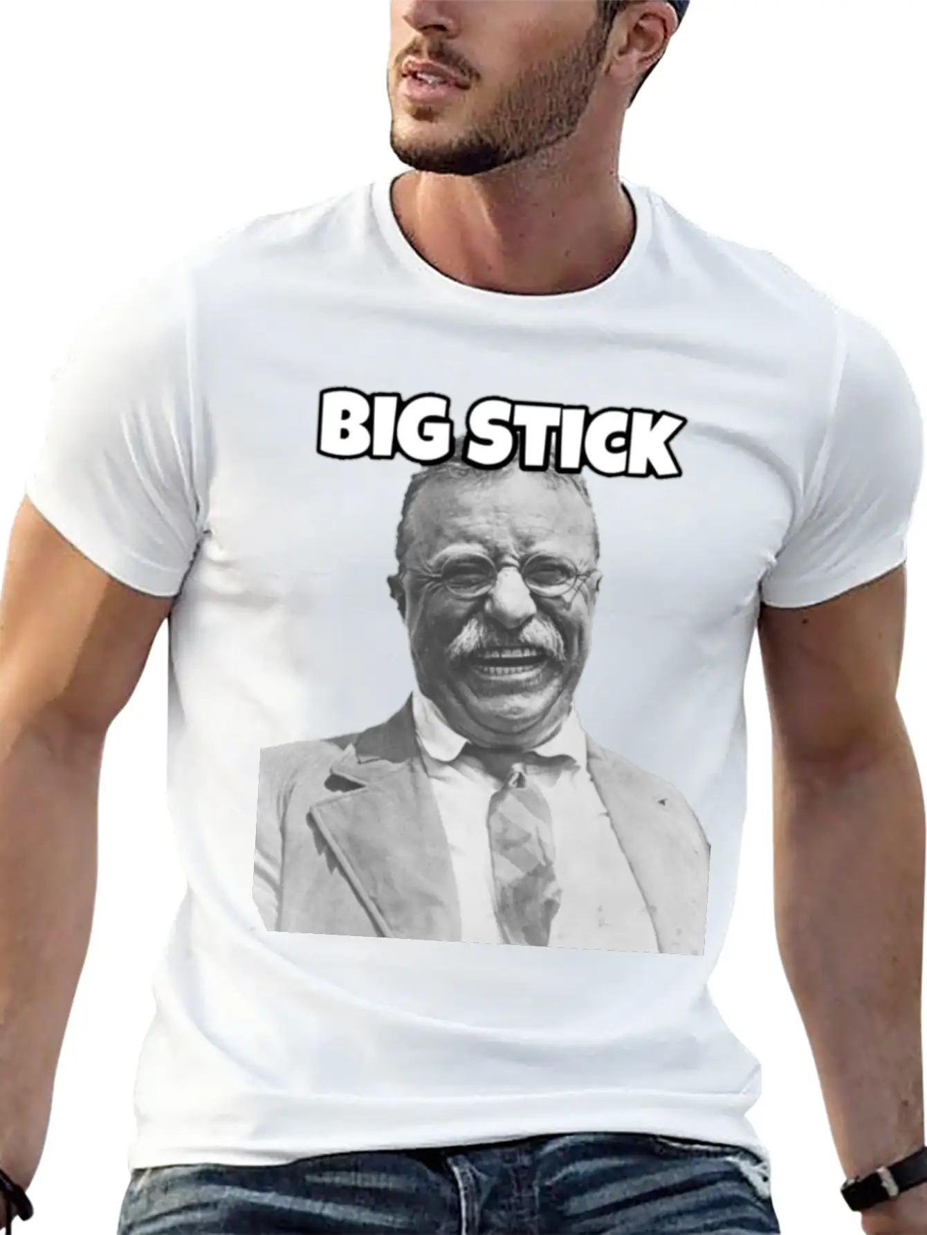 Big Stick Energy Essential Cotton Tee For Daily Outfits – Unisex Style