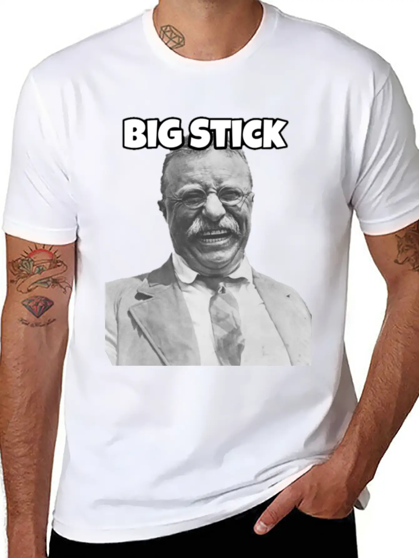 Big Stick Energy Essential Cotton Tee For Daily Outfits – Unisex Style