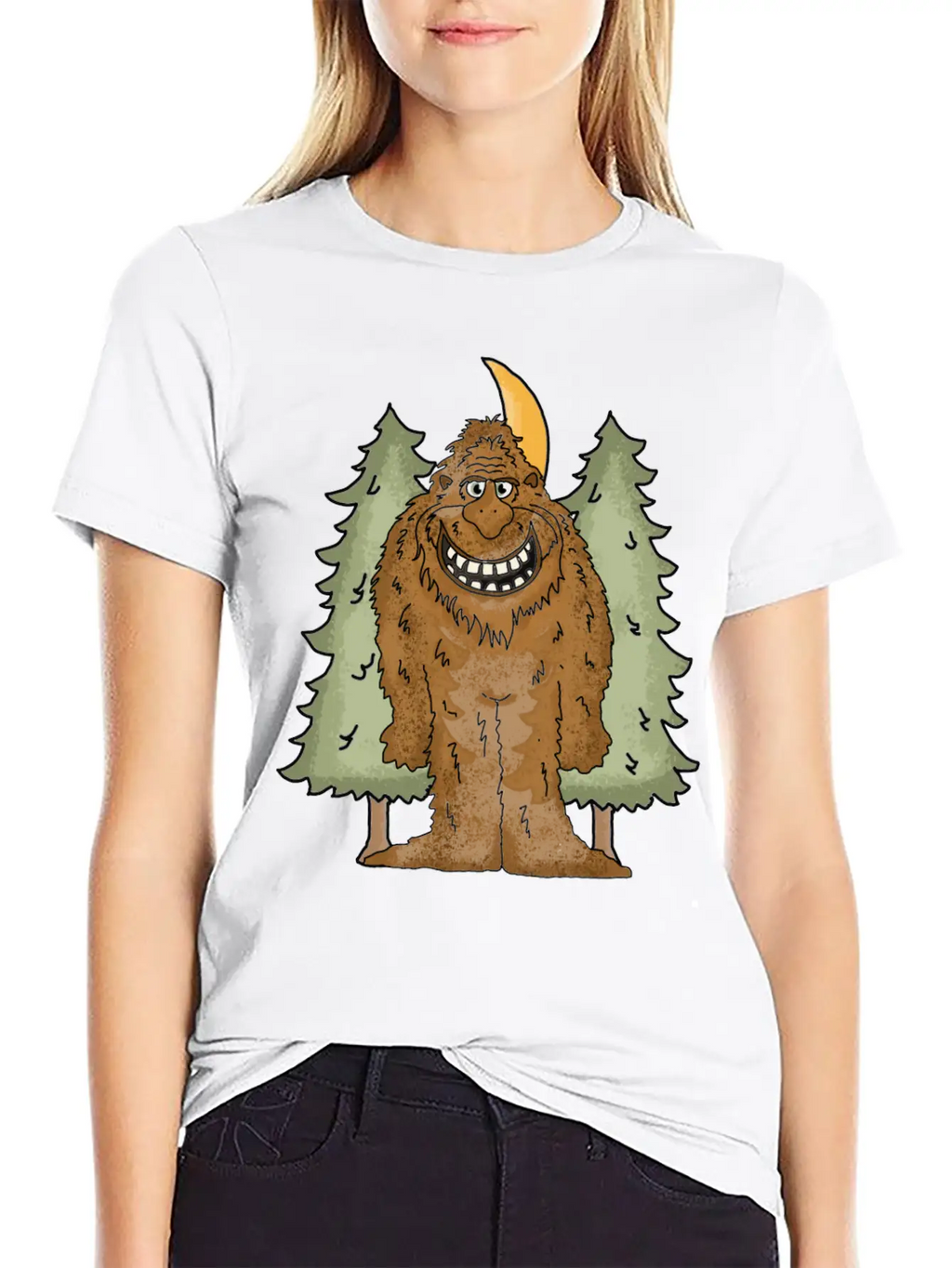 Bigfoot Basic Graphic T-Shirt – Daily Comfort In Soft Cotton