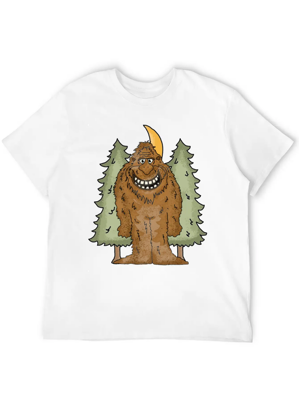 Bigfoot Basic Graphic T-Shirt – Daily Comfort In Soft Cotton
