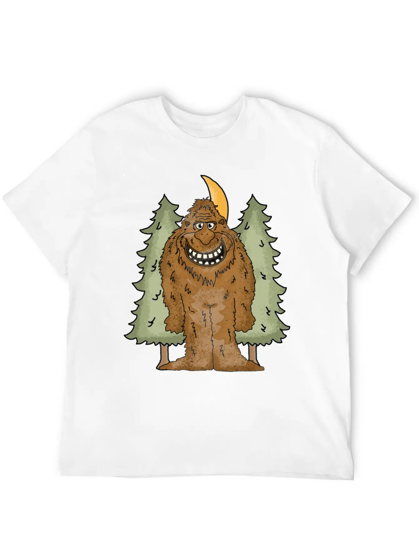 Bigfoot Basic Graphic T-Shirt – Daily Comfort In Soft Cotton