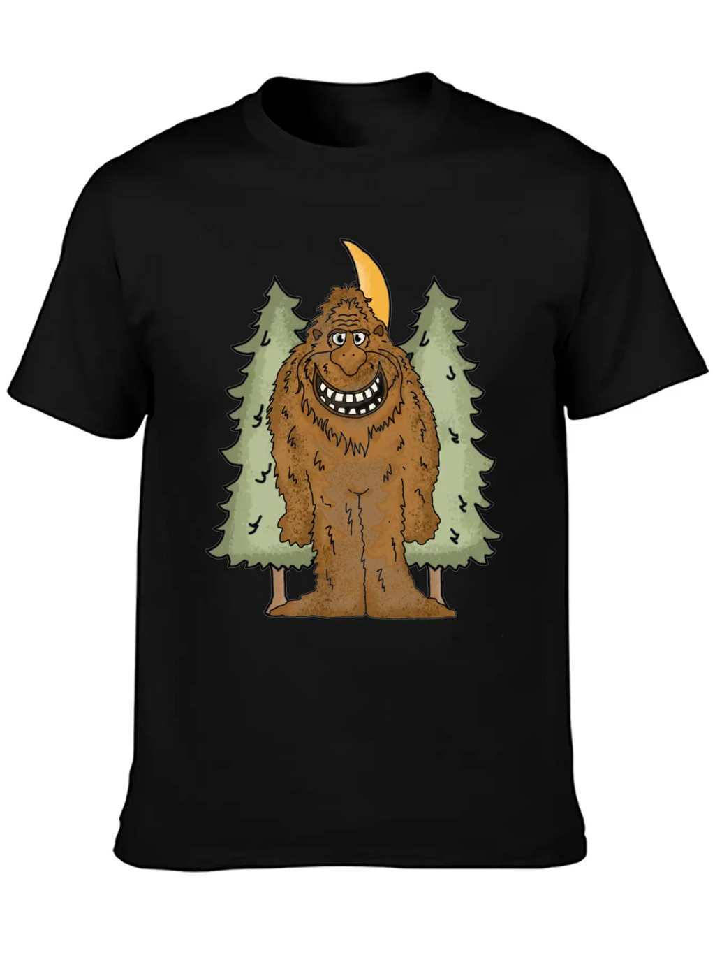 Bigfoot Basic Graphic T-Shirt – Daily Comfort In Soft Cotton