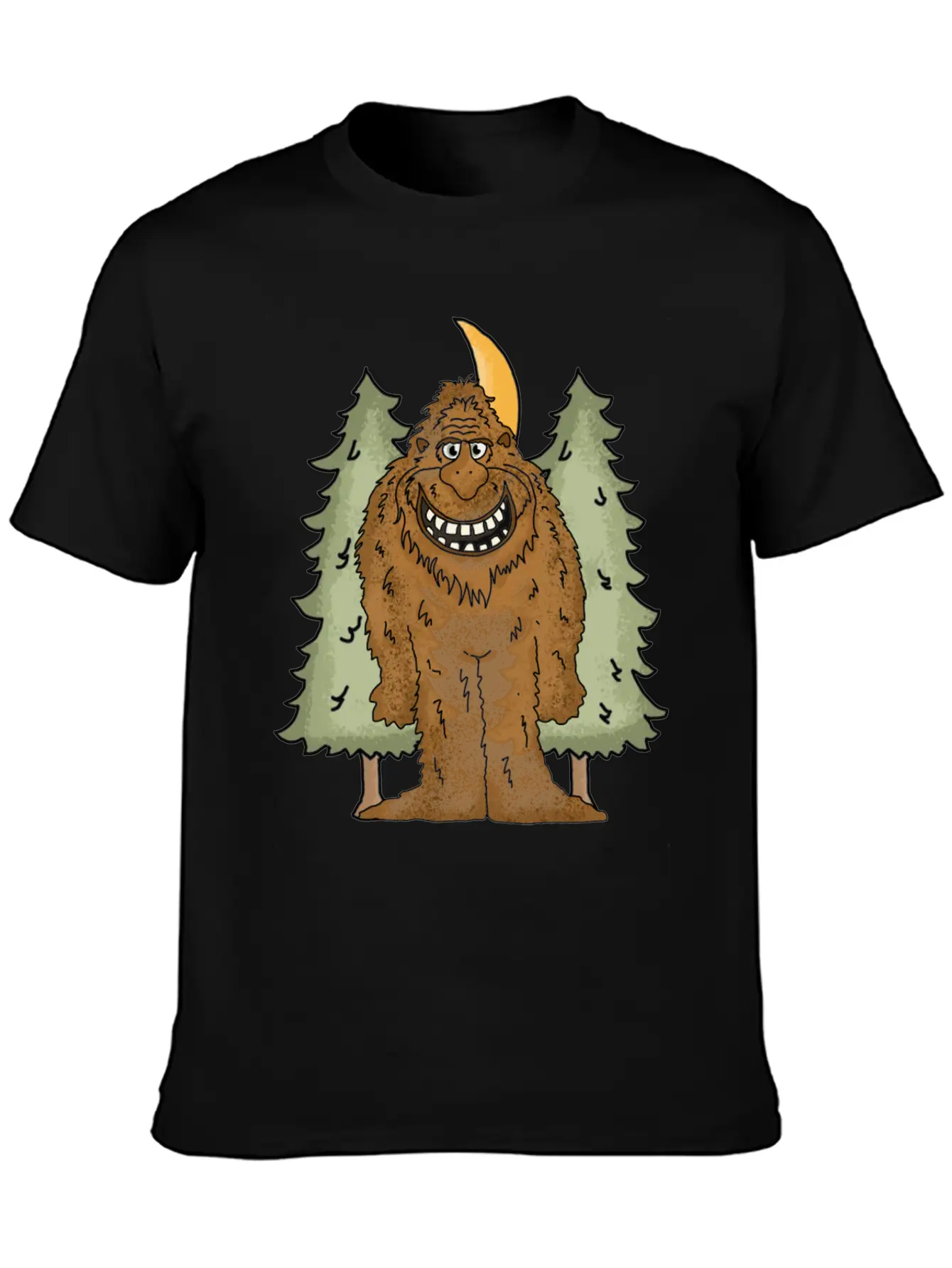 Bigfoot Basic Graphic T-Shirt – Daily Comfort In Soft Cotton