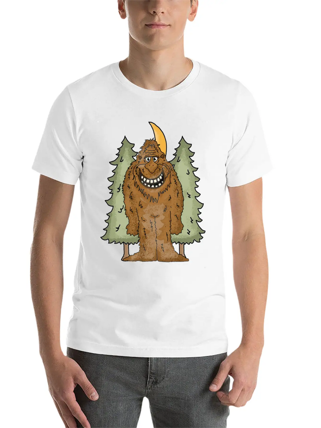 Bigfoot Basic Graphic T-Shirt – Daily Comfort In Soft Cotton