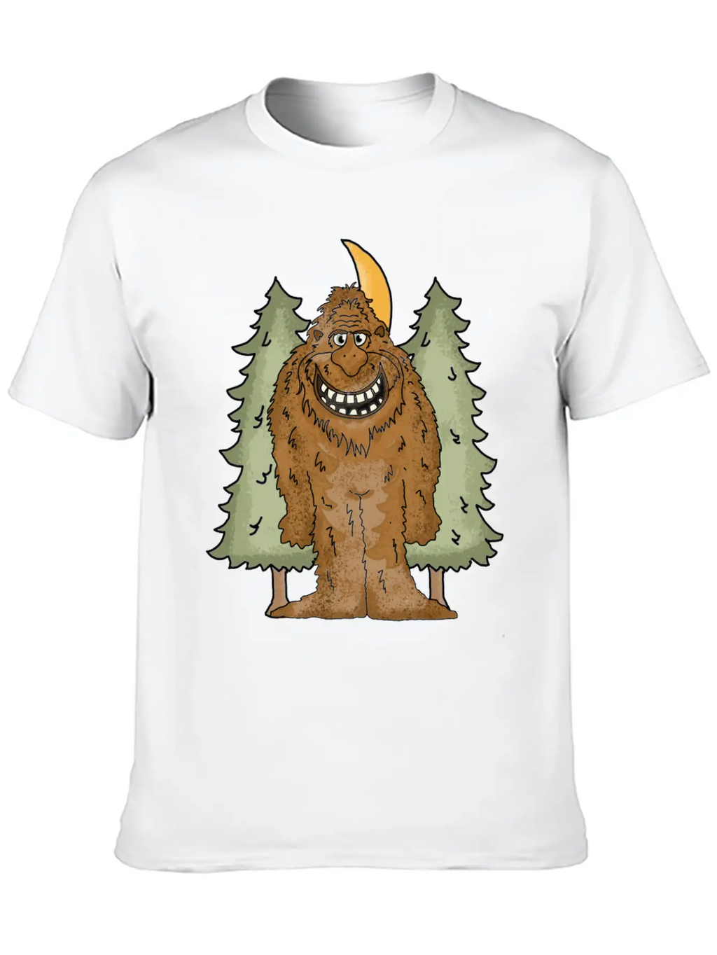 Bigfoot Basic Graphic T-Shirt – Daily Comfort In Soft Cotton