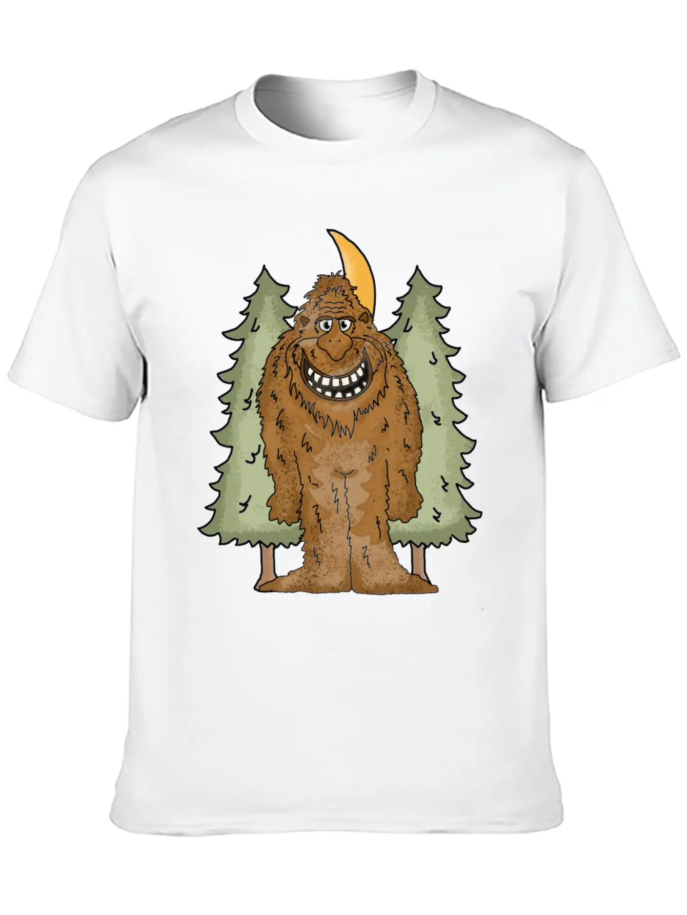 Bigfoot Basic Graphic T-Shirt – Daily Comfort In Soft Cotton
