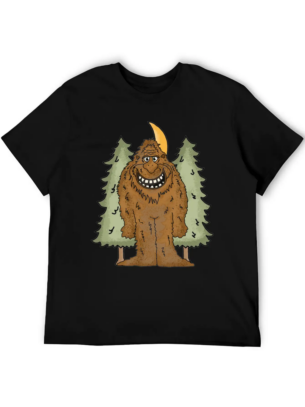 Bigfoot Basic Graphic T-Shirt – Daily Comfort In Soft Cotton