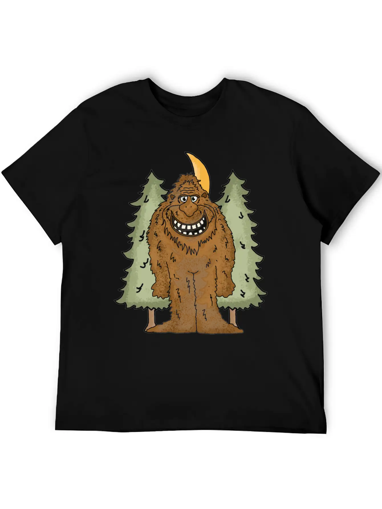 Bigfoot Basic Graphic T-Shirt – Daily Comfort In Soft Cotton