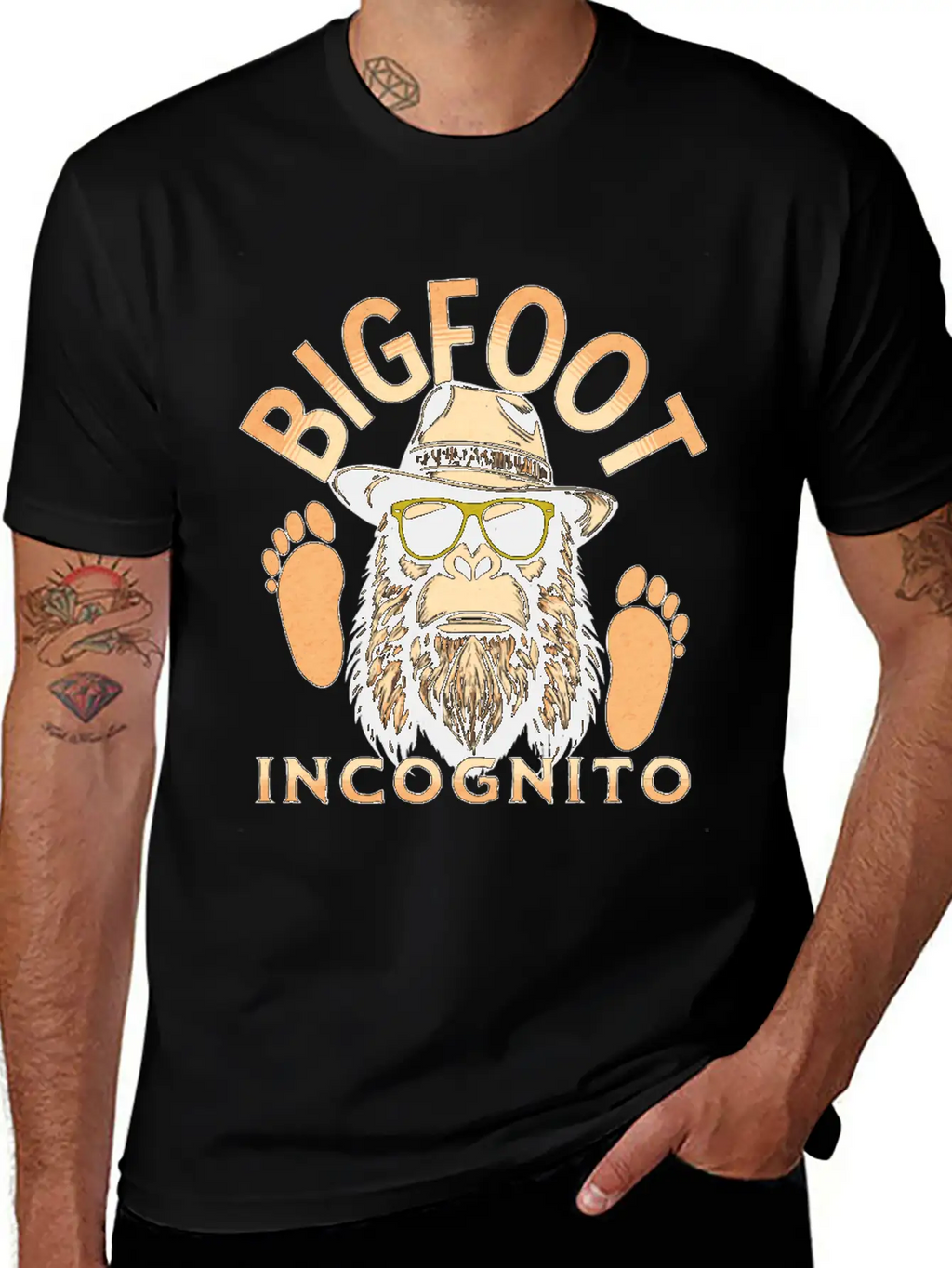Bigfoot Incognito Relaxed Everyday Tee – Lightweight And Durable Cotton