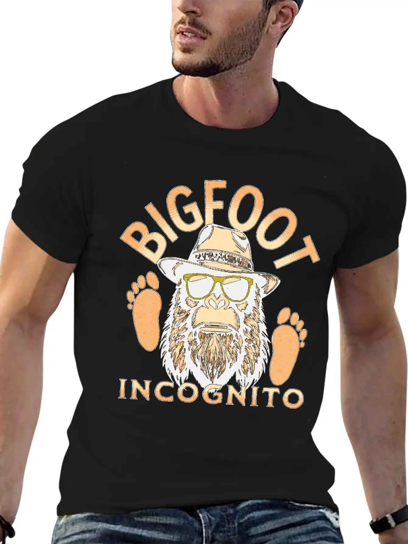 Bigfoot Incognito Relaxed Everyday Tee – Lightweight And Durable Cotton