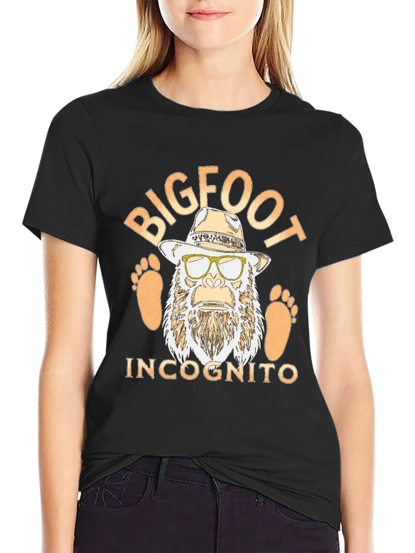 Bigfoot Incognito Relaxed Everyday Tee – Lightweight And Durable Cotton