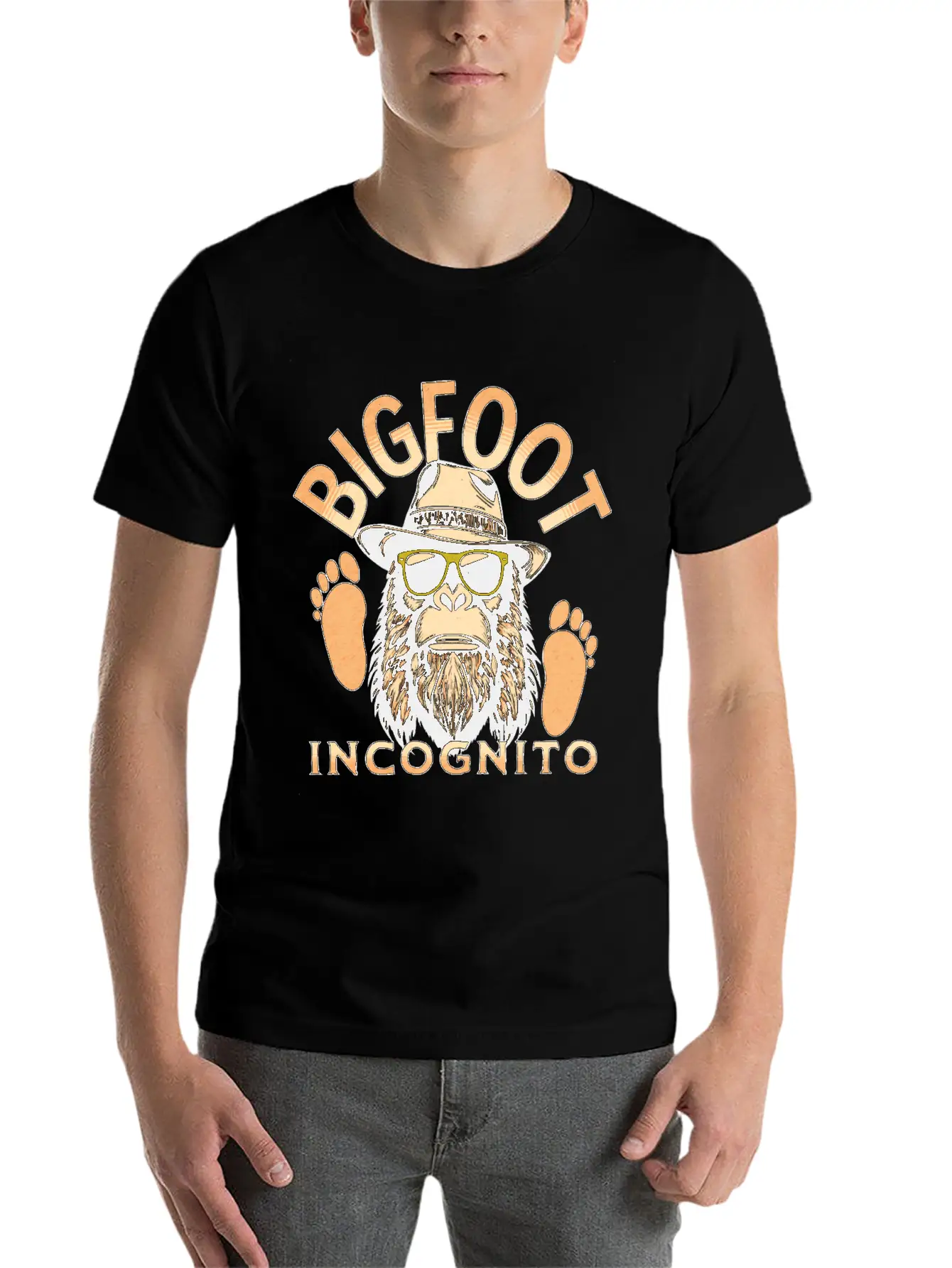Bigfoot Incognito Relaxed Everyday Tee – Lightweight And Durable Cotton