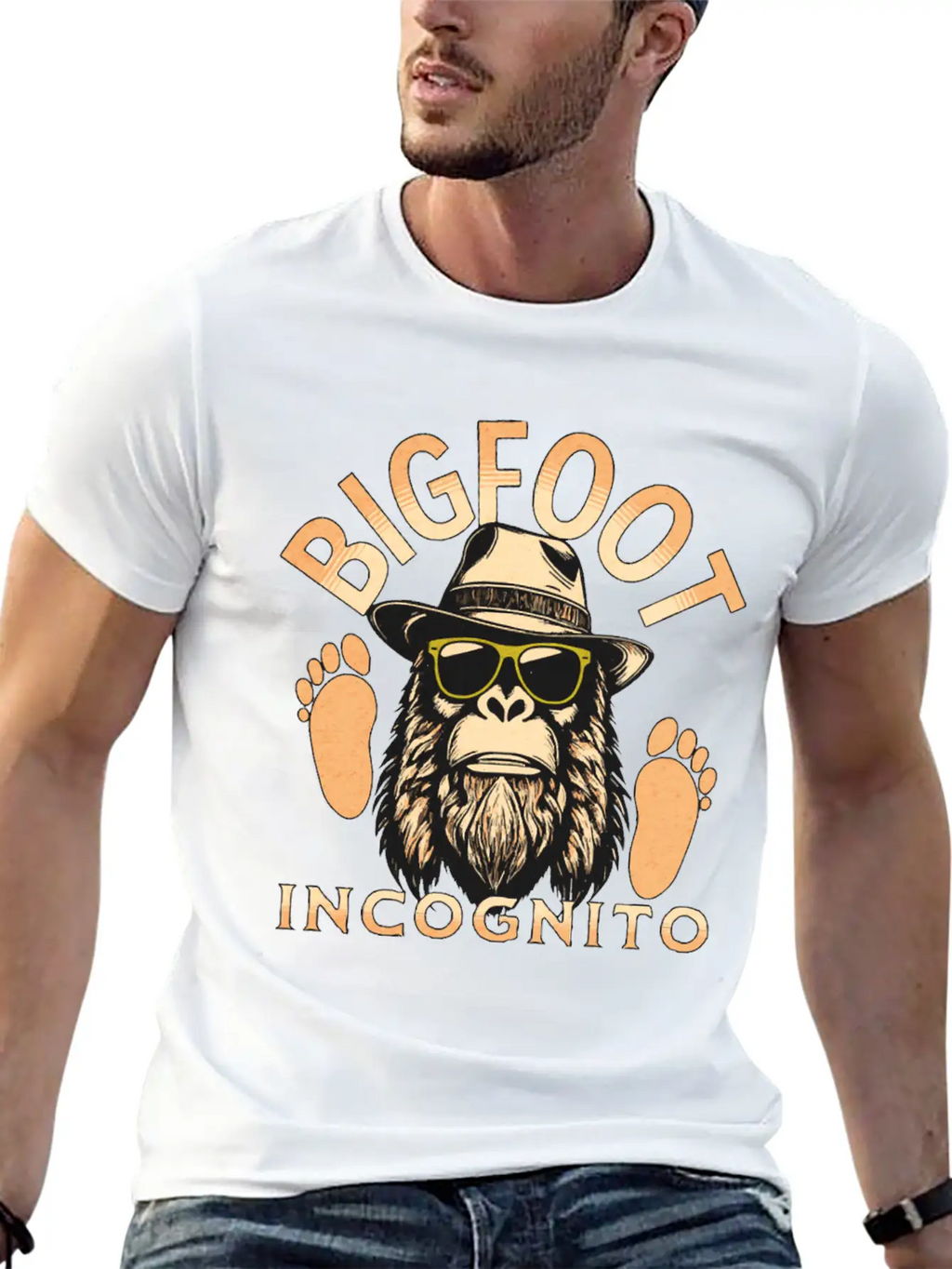Bigfoot Incognito Relaxed Everyday Tee – Lightweight And Durable Cotton