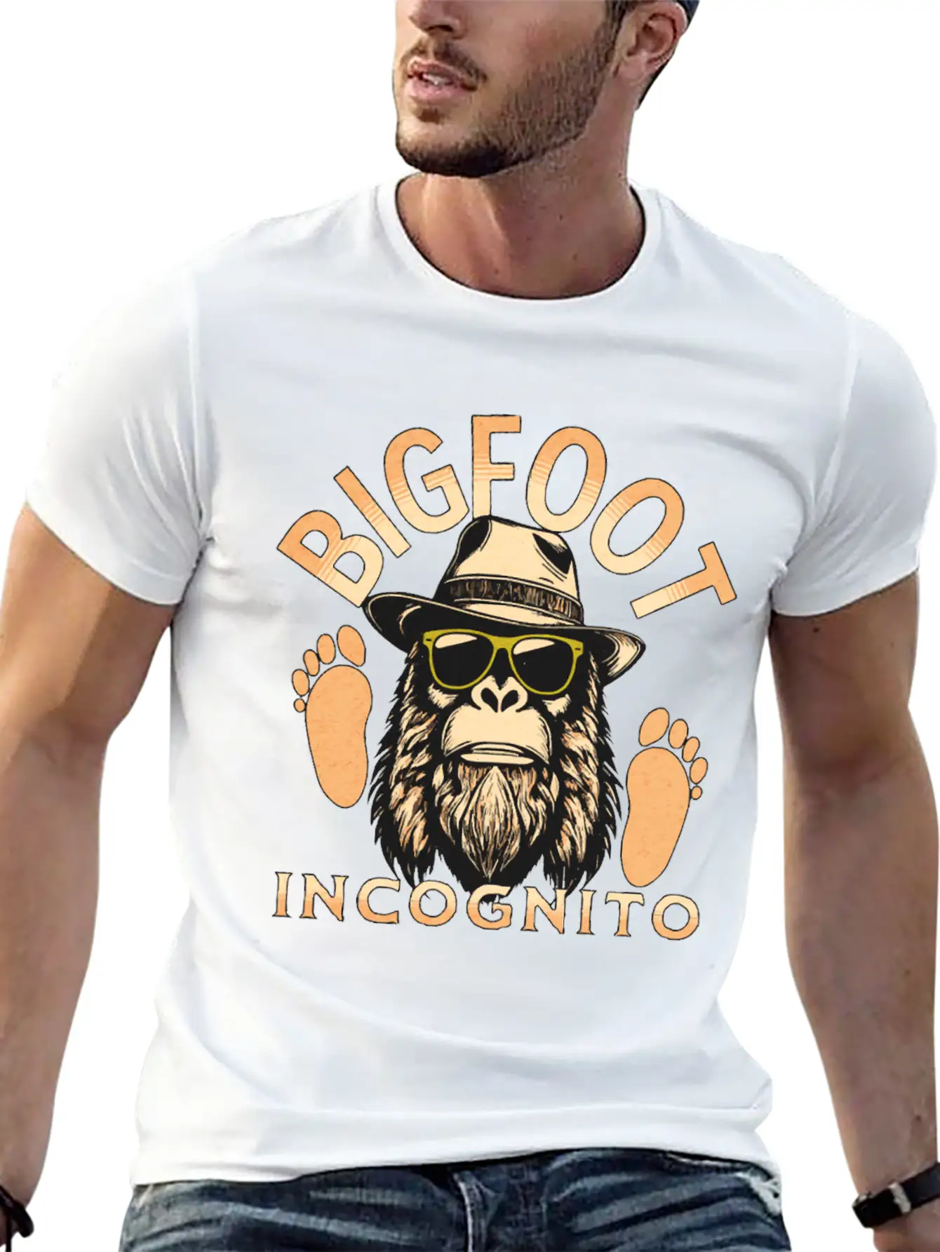 Bigfoot Incognito Relaxed Everyday Tee – Lightweight And Durable Cotton