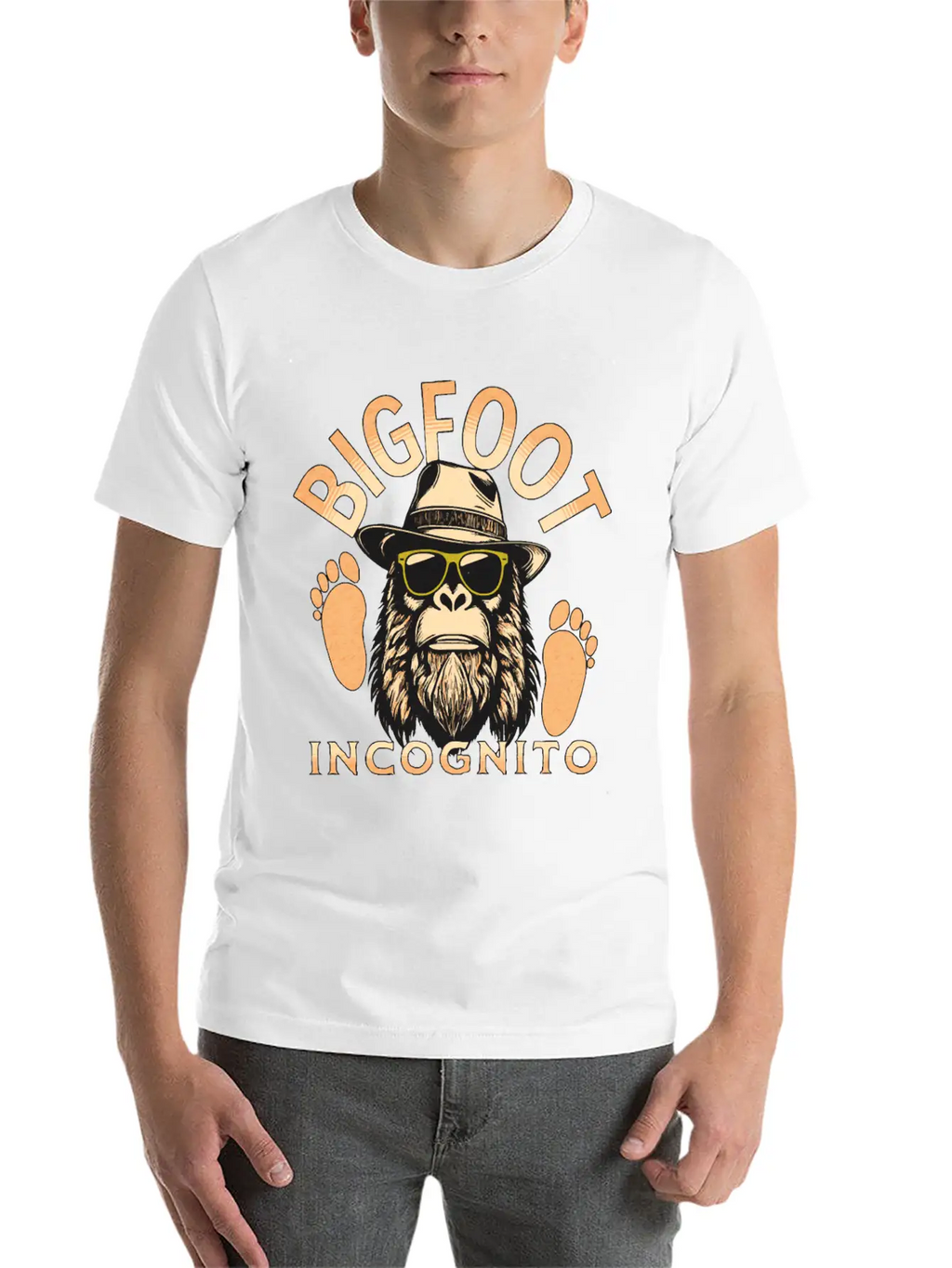 Bigfoot Incognito Relaxed Everyday Tee – Lightweight And Durable Cotton