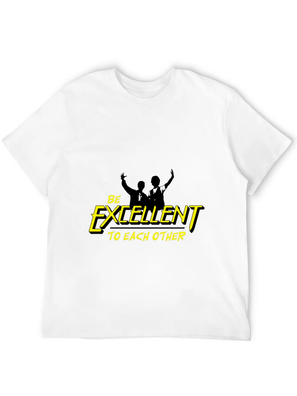 Bill And Ted Be Excellent To Each Other T Shirt Relaxed Everyday Tee – Lightweight And Durable Cotton