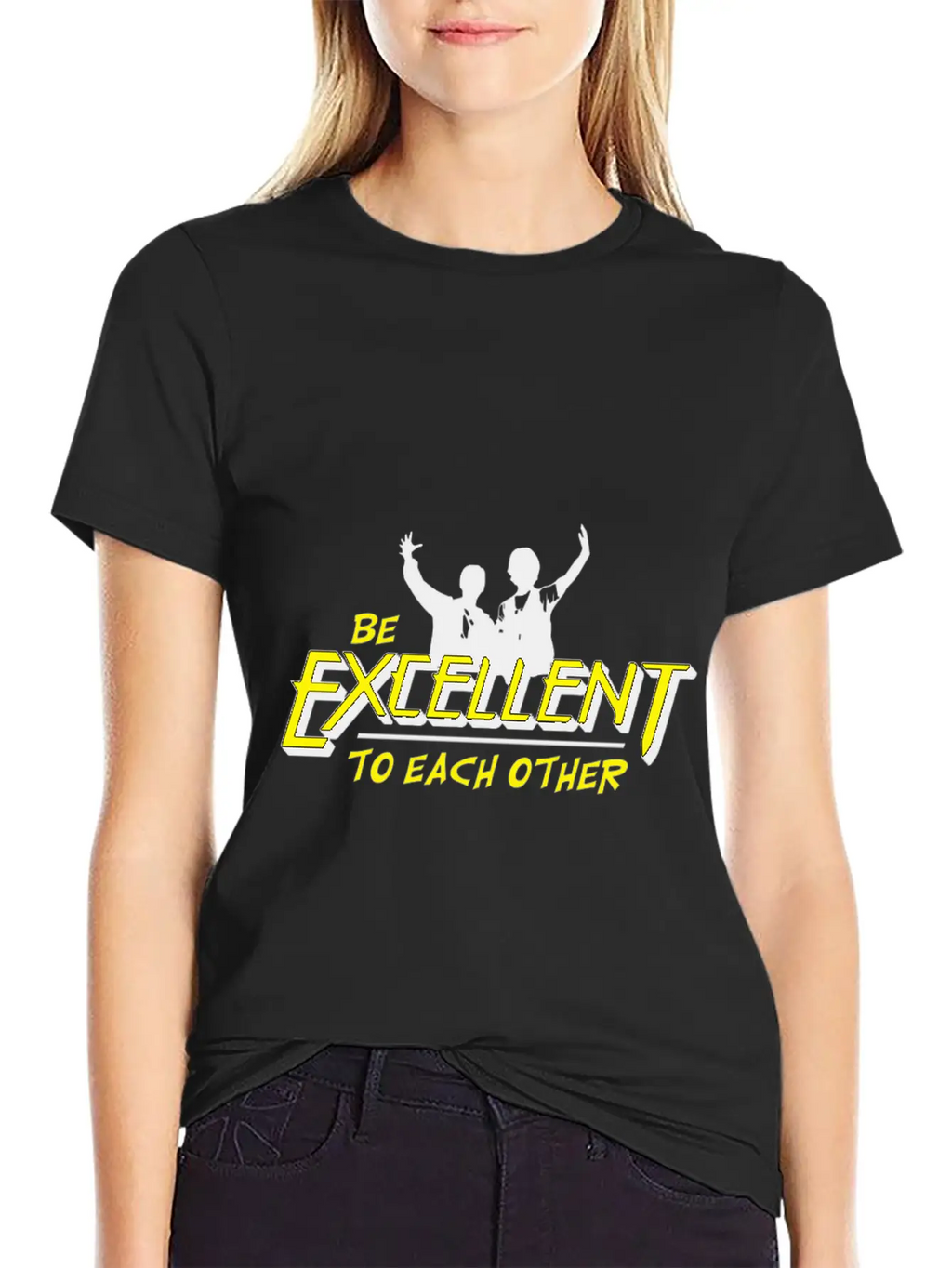 Bill And Ted Be Excellent To Each Other T Shirt Relaxed Everyday Tee – Lightweight And Durable Cotton