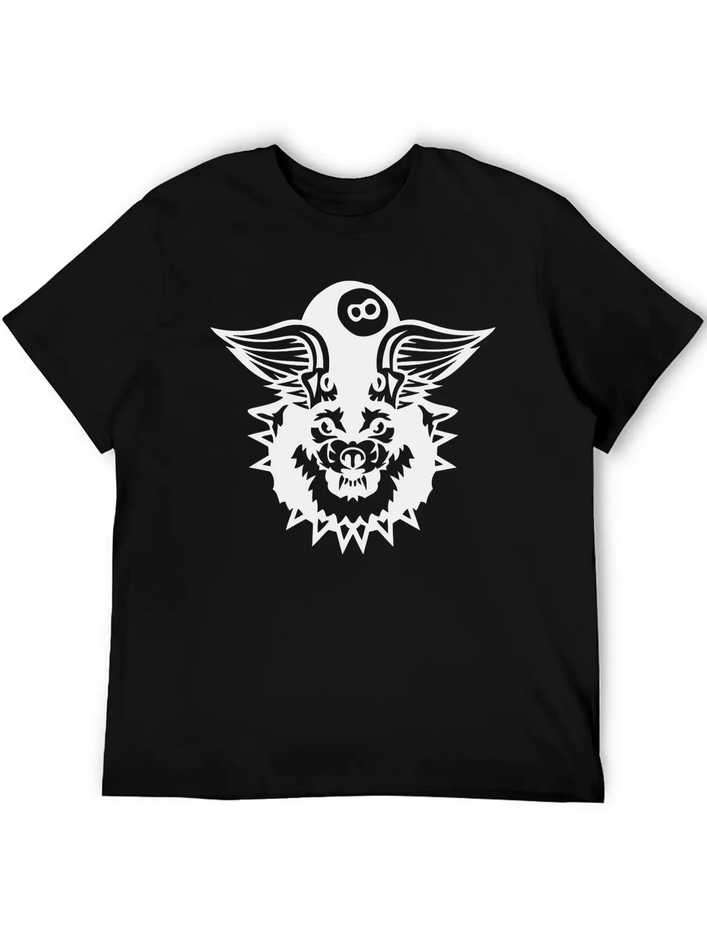Billards Snooker Wing Wolf Logo Sports Stylish Everyday T-Shirt – Unisex Basic Cotton Tee