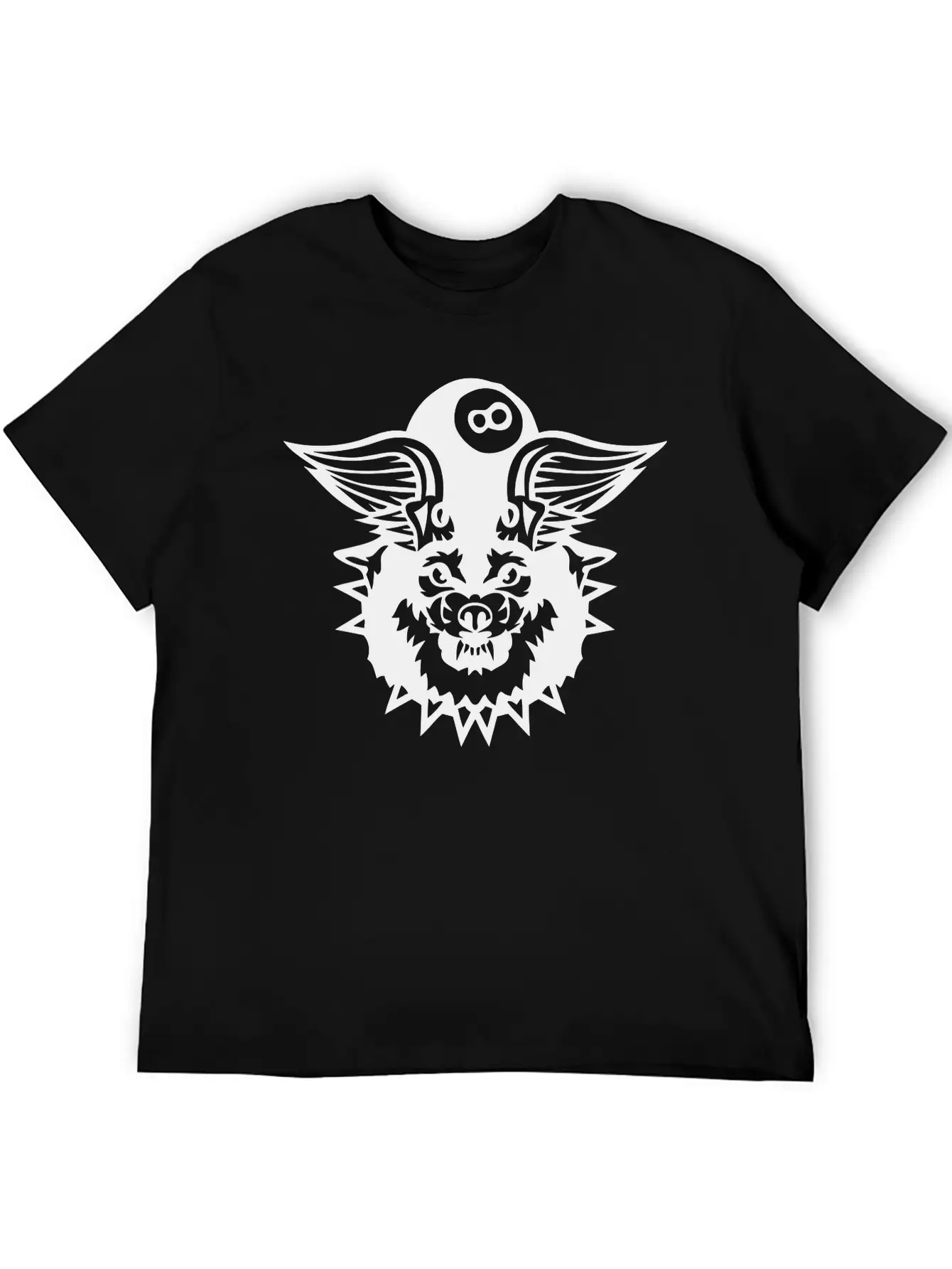 Billards Snooker Wing Wolf Logo Sports Stylish Everyday T-Shirt – Unisex Basic Cotton Tee