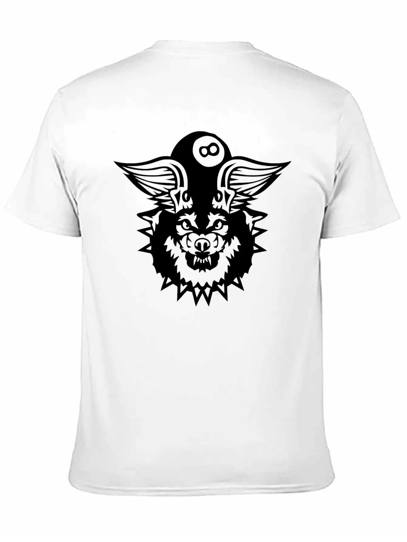 Billards Snooker Wing Wolf Logo Sports Stylish Everyday T-Shirt – Unisex Basic Cotton Tee