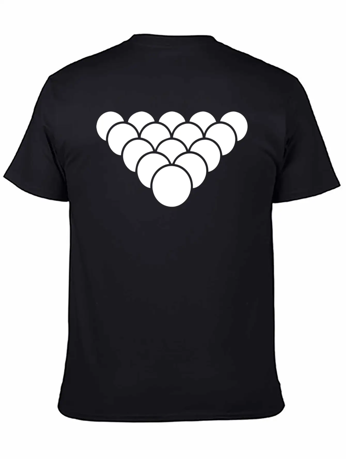 Billiard Balls Pool Game Best Athlete Gift Idea Relaxed Everyday Tee – Lightweight And Durable Cotton