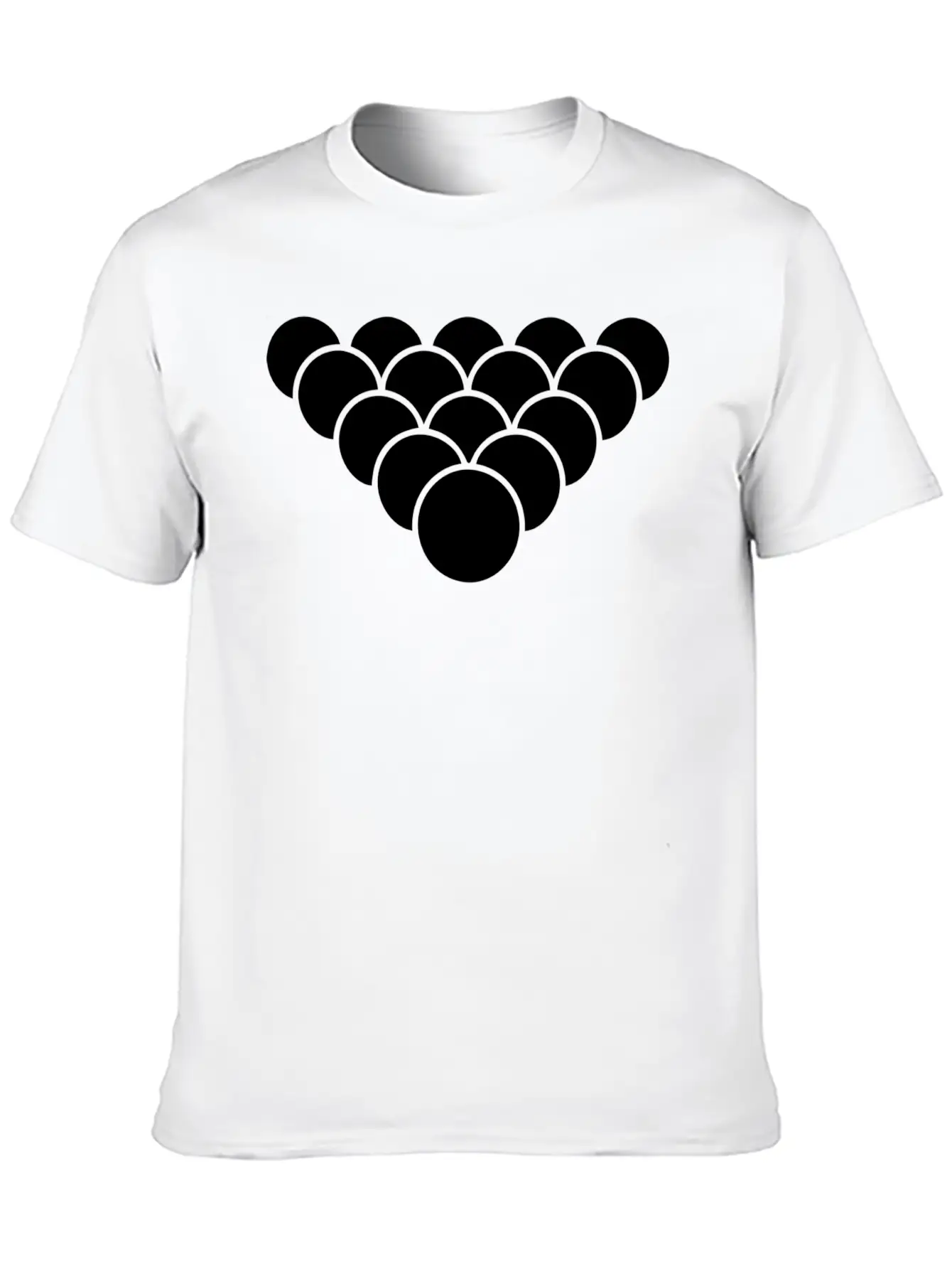 Billiard Balls Pool Game Best Athlete Gift Idea Relaxed Everyday Tee – Lightweight And Durable Cotton