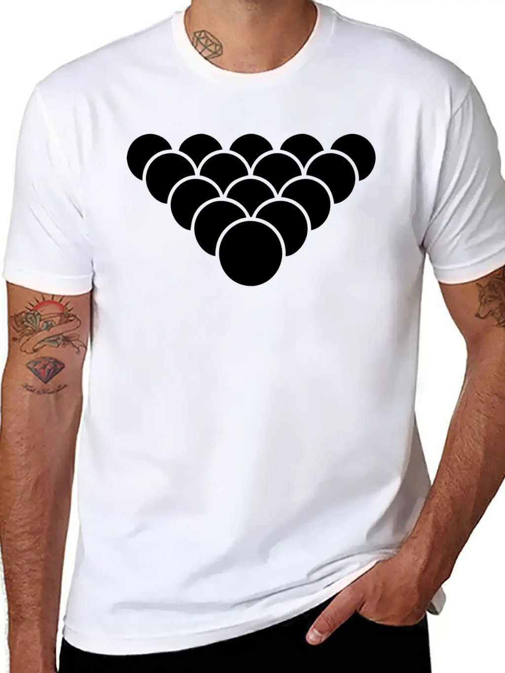 Billiard Balls Pool Game Best Athlete Gift Idea Relaxed Everyday Tee – Lightweight And Durable Cotton